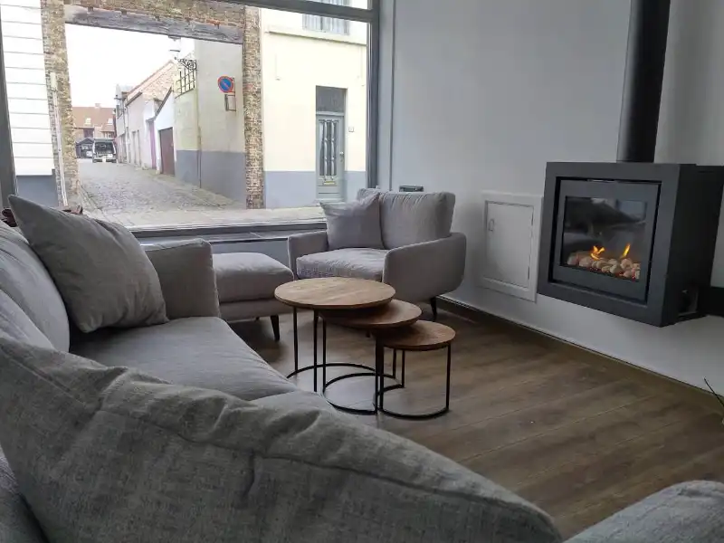 Gerenoveerde 2-slaapkamerwoning met terras te koop in Brugge foto 4