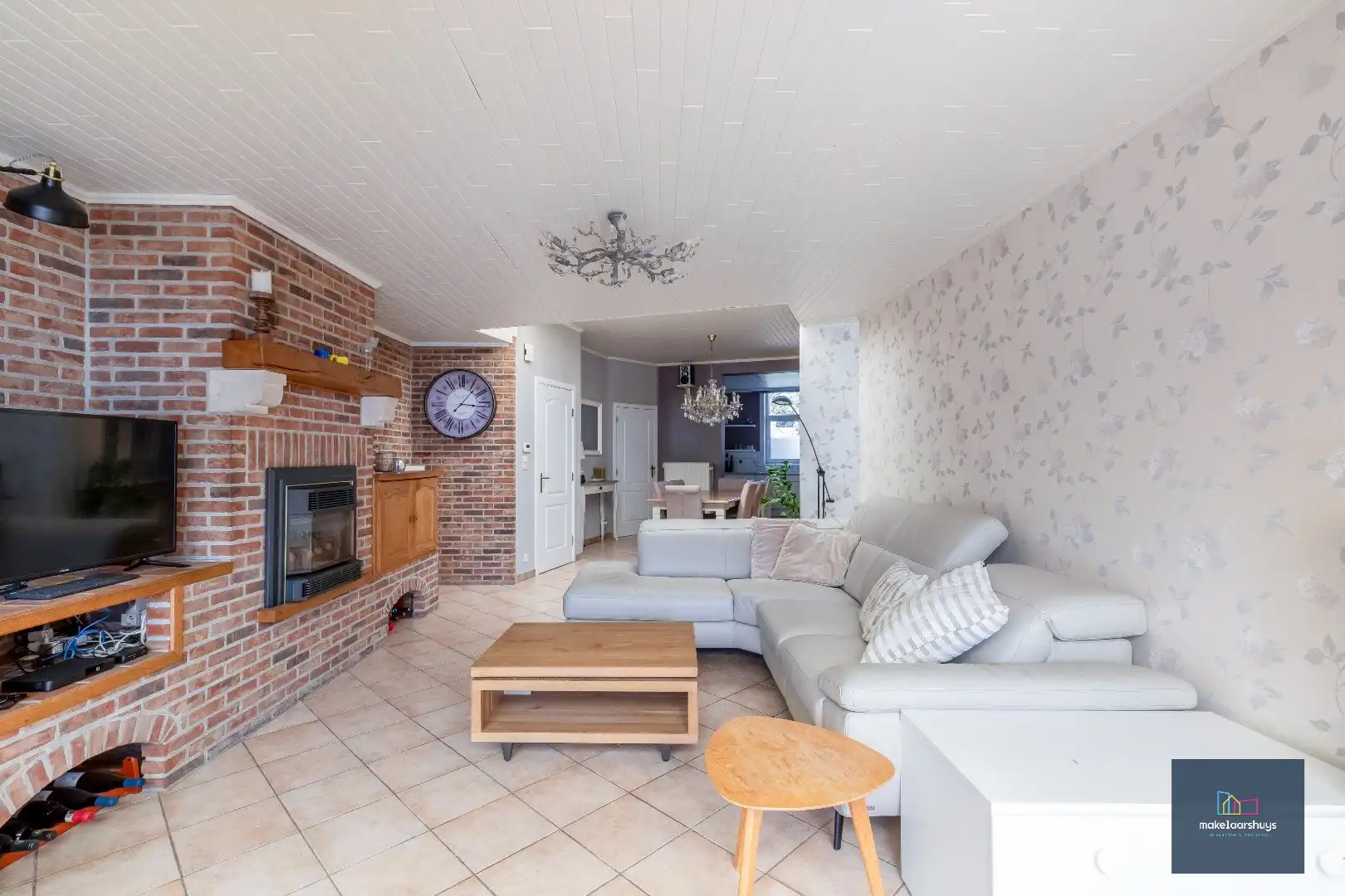 Goed onderhouden en ruime woning in rij met tuin/terras te Wondelgem foto 10