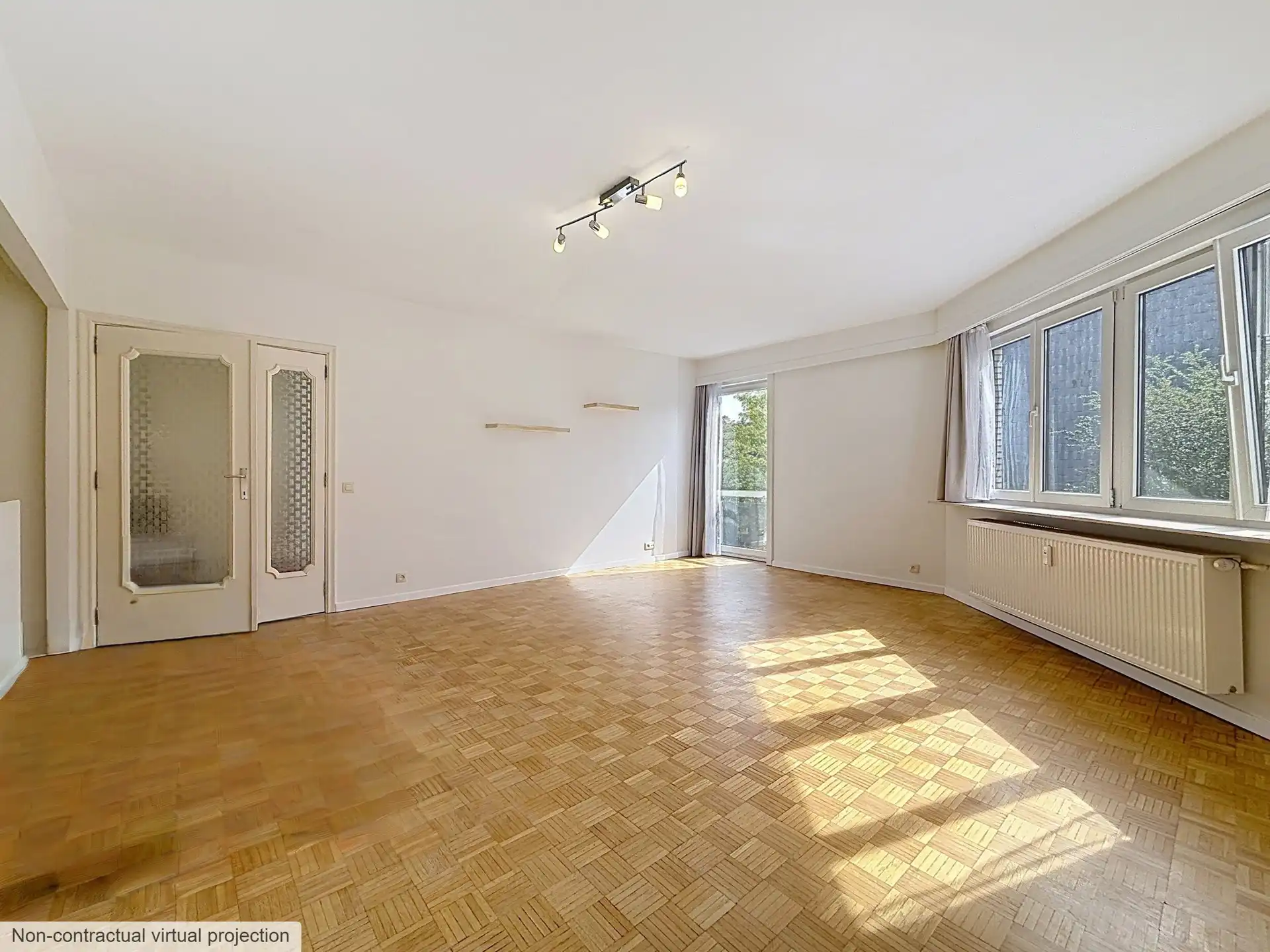 APPARTEMENT MET 1 SLPKMR + BUREAU/KINDERKAMER NABIJ DEMEY foto 5