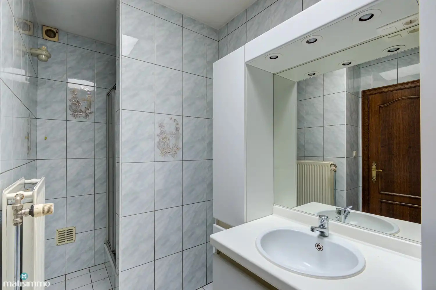MEERSGEZINSWONING (2 APP.) MET 2 GARAGES, KELDER, ZOLDER EN RUIME TUIN IN MUNSTERBILZEN foto 13