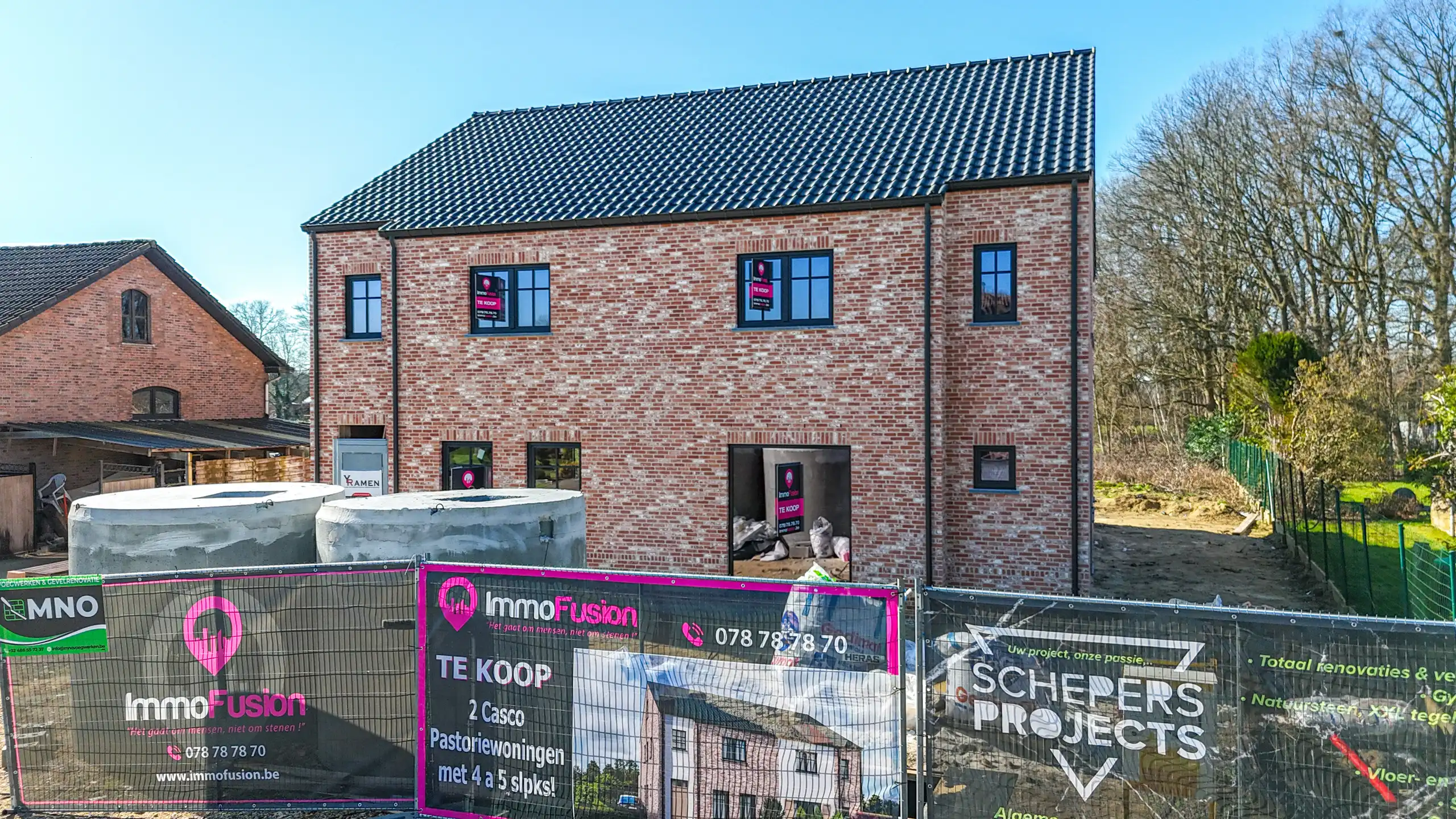 Tijdloze nieuwbouwwoning met 4 slpks + uitzicht op het groen! foto 5