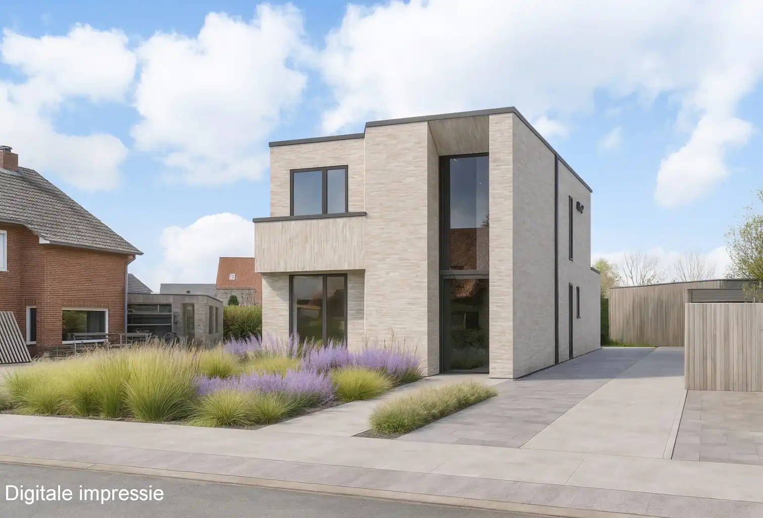 Duurzame EPC A+ | Hoogwaardige CASCO+ BEN-woning met 26 zonnepanelen, 4 slpk, tuin op het zuiden. foto {{pictureIndex}}