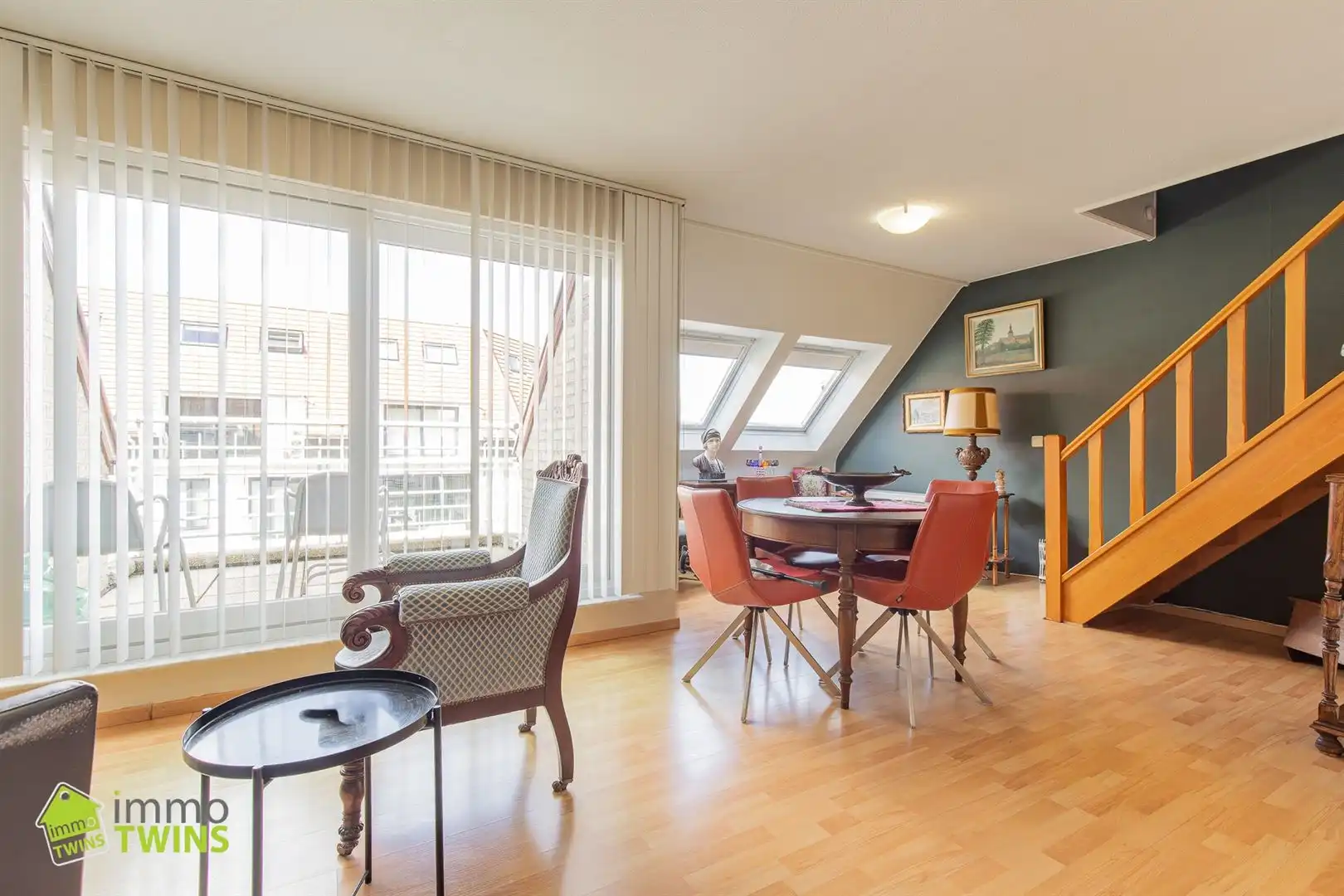 Ruim duplex appartement met terras te Bredene  foto 4