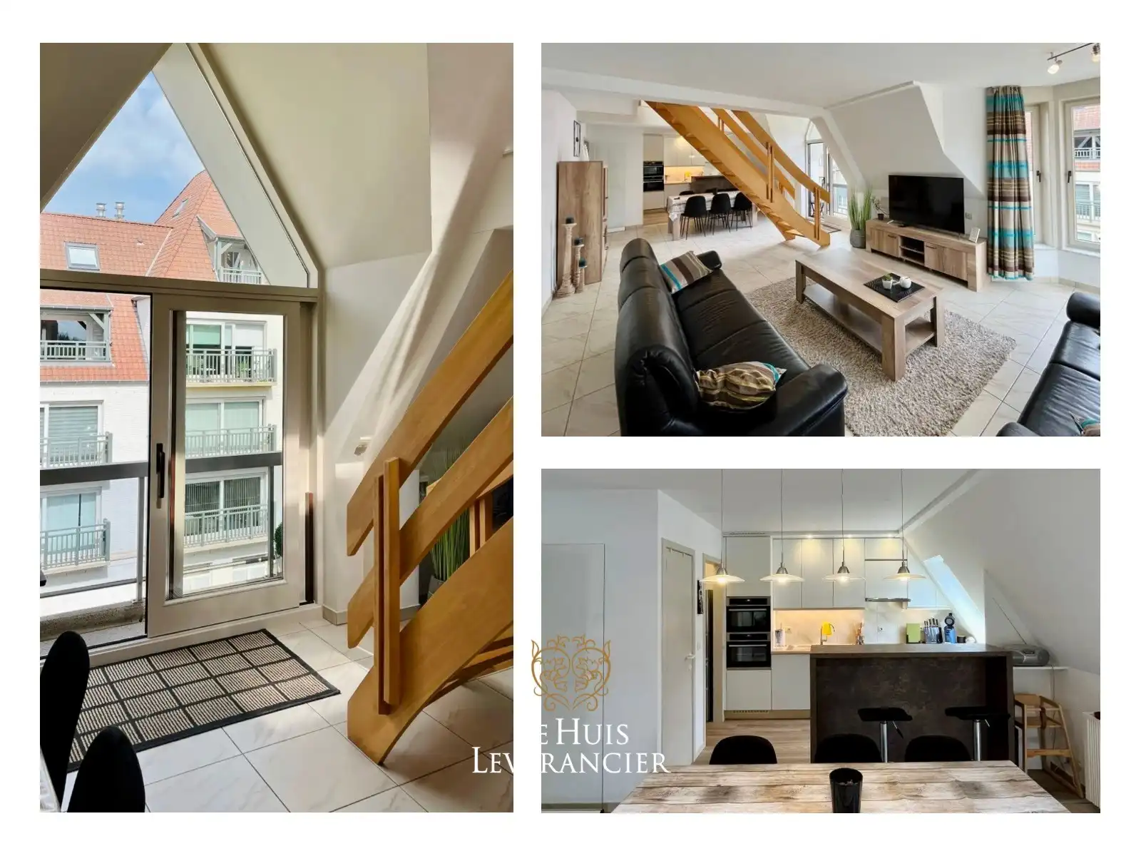 Uw eigen plek aan zee: stijlvol duplex-appartement met 3 slpks in het hart van Koksijde foto 3