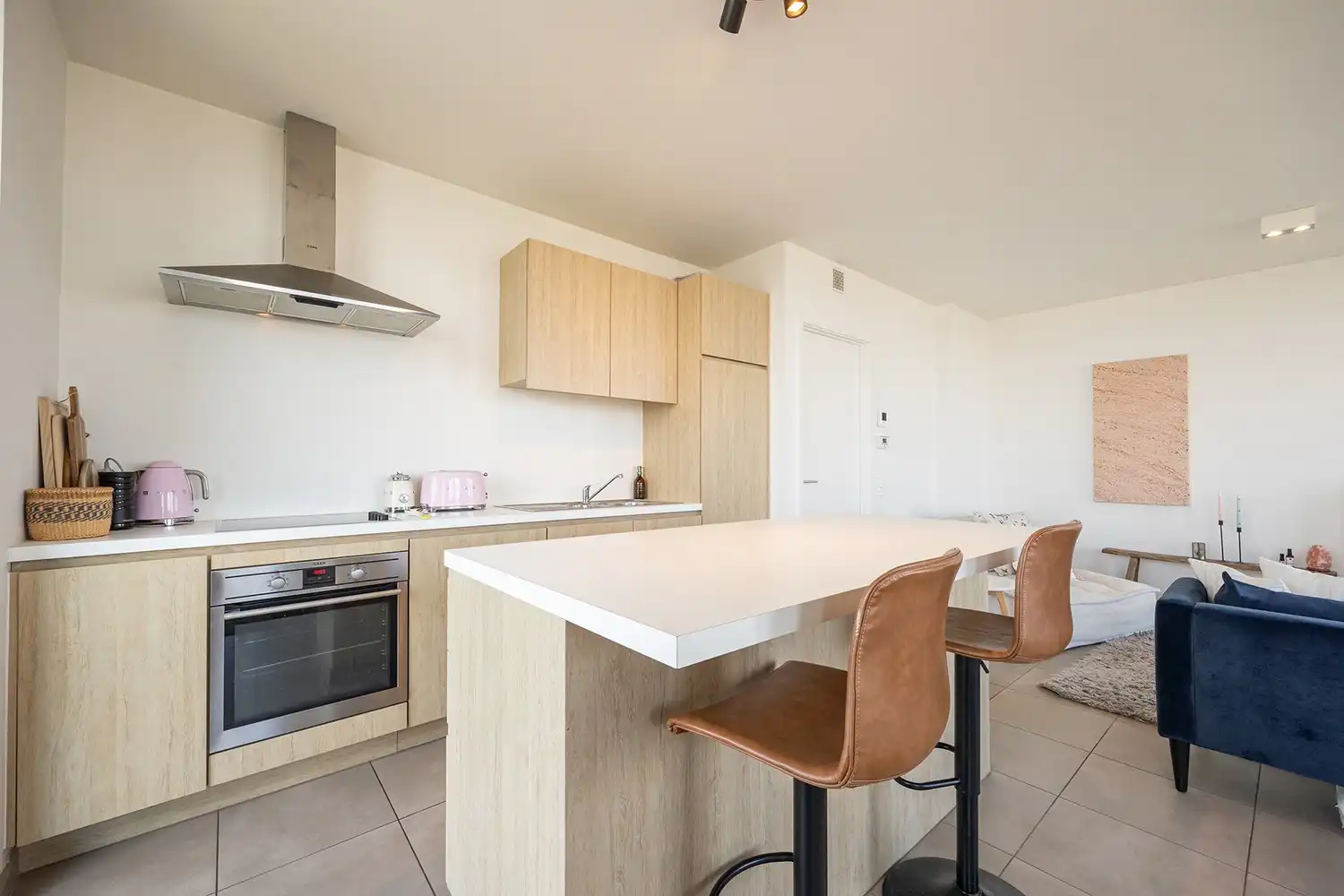 Licht en instapklaar appartement met 2 terrassen (23 m2) op toplocatie ’t Eilandje - Cadiz foto 9