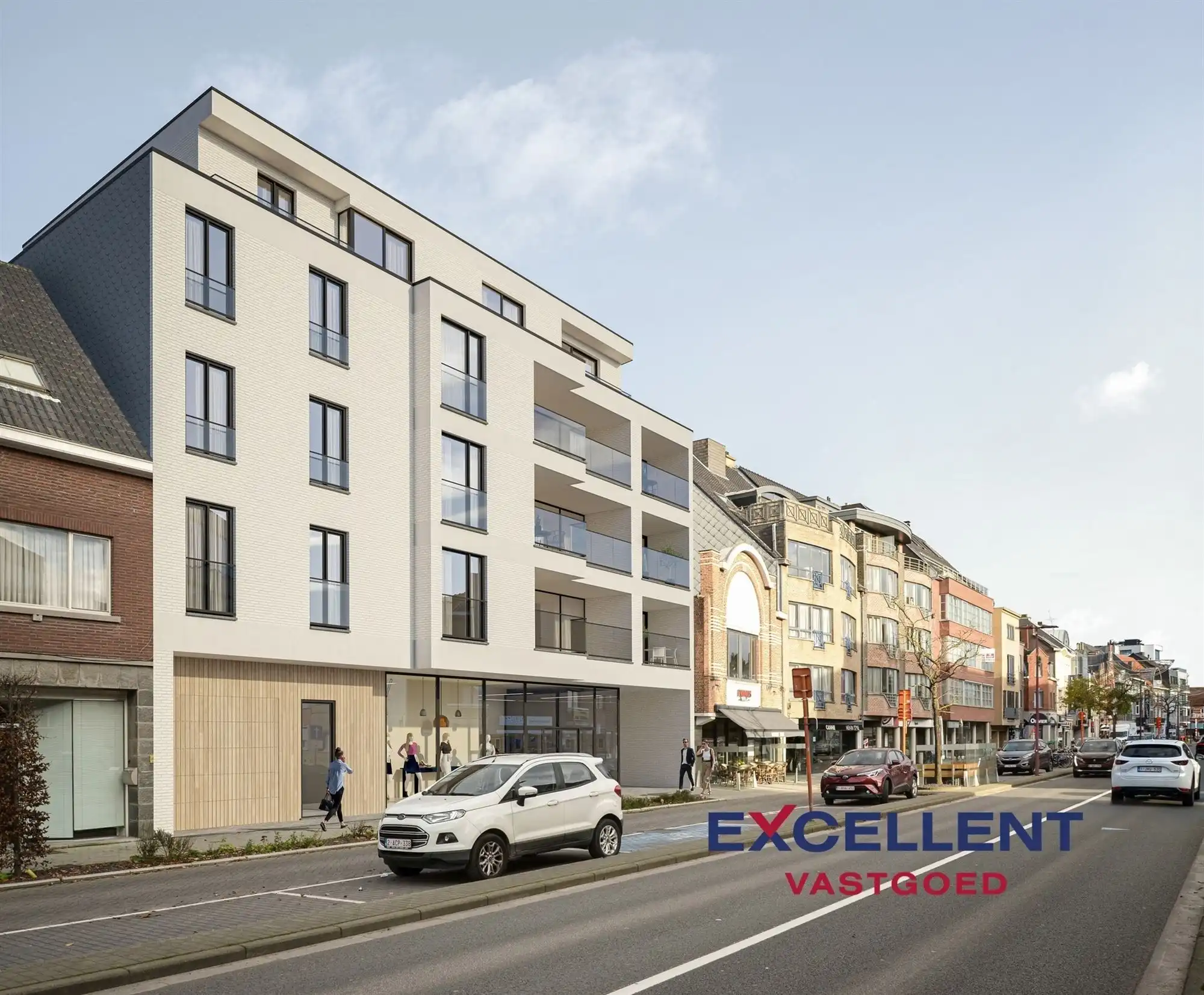 Nieuwbouwappartement met 2 slaapkamers en 2 terrassen in Residentie Leieoever foto 4