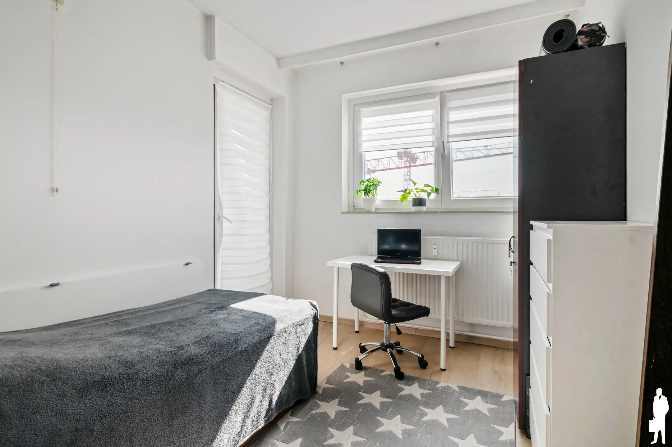 Lichtrijk 3-slaapkamerappartement met panoramisch uitzicht over Antwerpen en de Schelde foto 15
