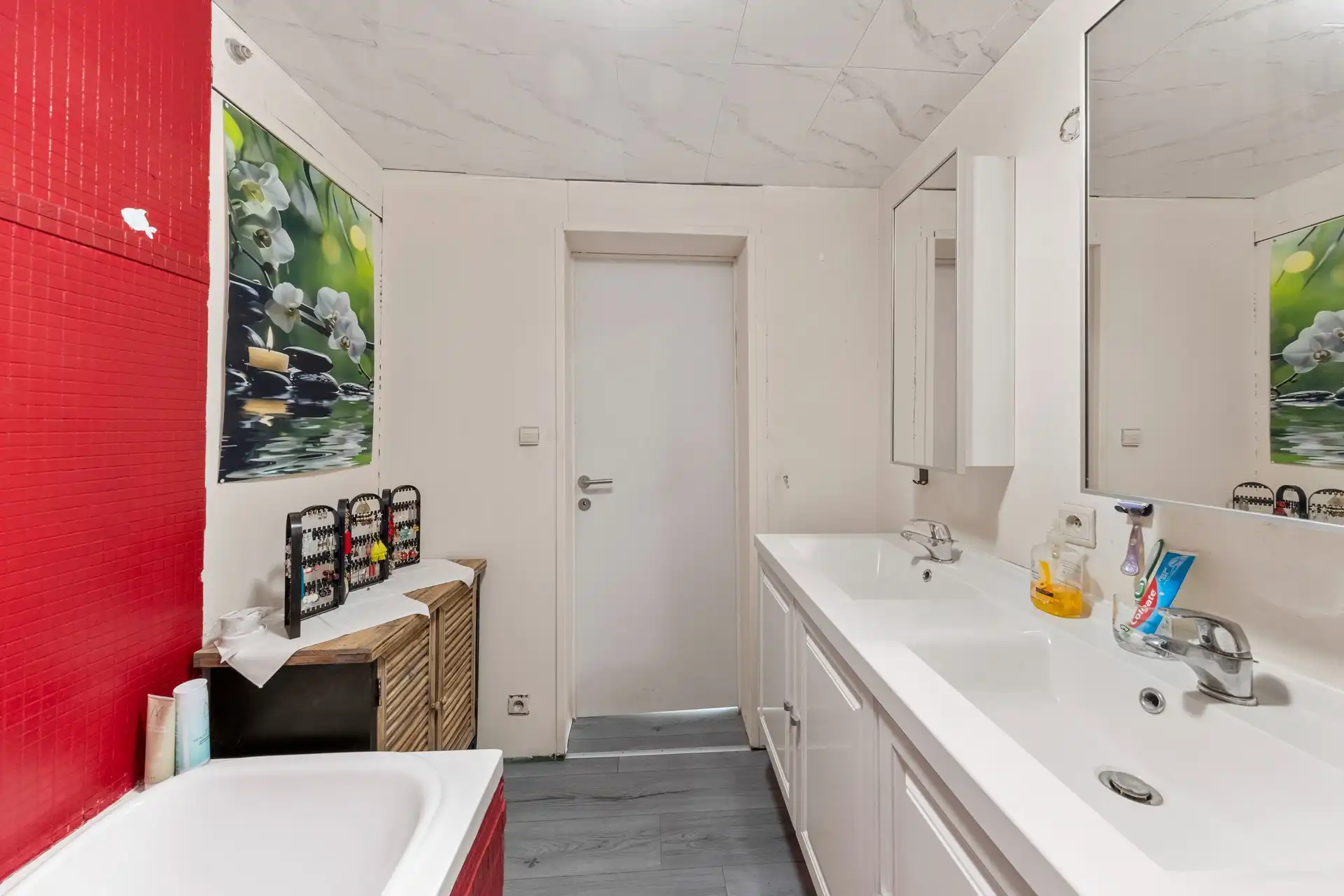 WONING | 3 KAMERS | TUIN | UITWEG MET 2 PARKINGS ACHTERAAN foto 14