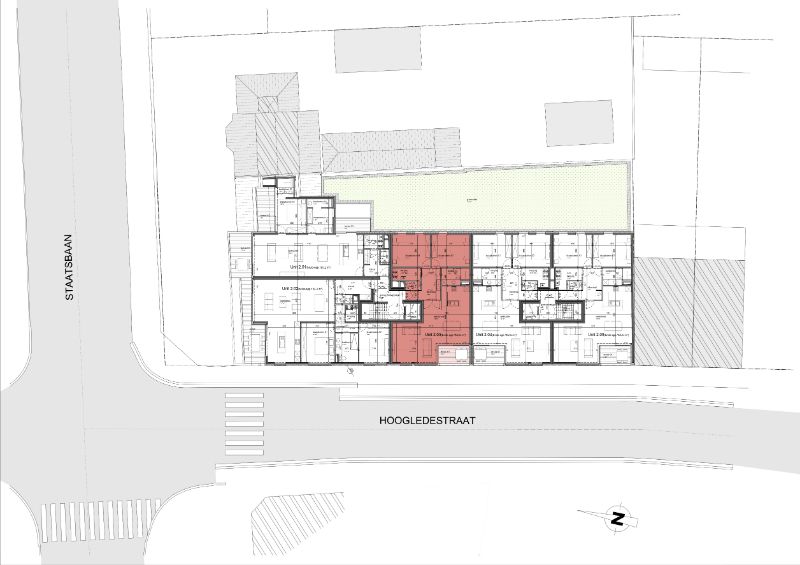 KORTEMARK: Appartement 2.03 met 2 slaapkamers en ruim zitterras gelegen op de tweede verdieping van Nieuwbouwresidentie Mila en Nora foto 4