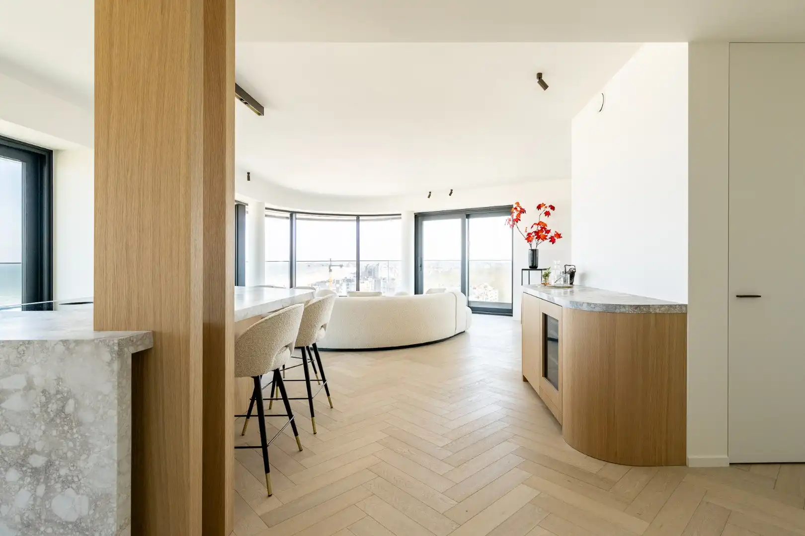 Eén van de hoogsgelegen appartementen van Knokke-Heist met magnifieke zichten foto 11