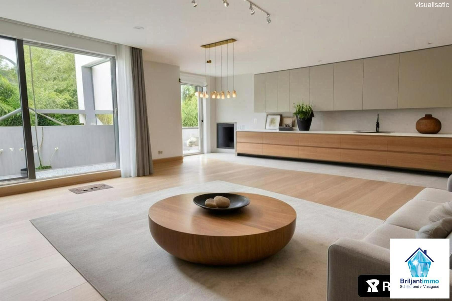 Geniet van ruimte en licht in dit duplex appartement  foto {{pictureIndex}}