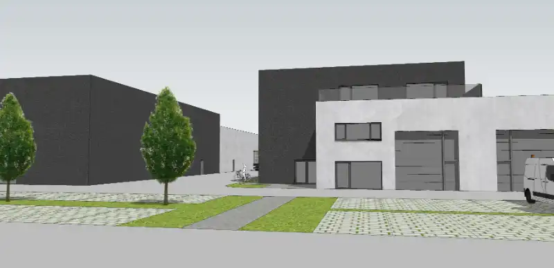 Modern nieuwbouw magazijn met kantoorruimte in Gent foto 13