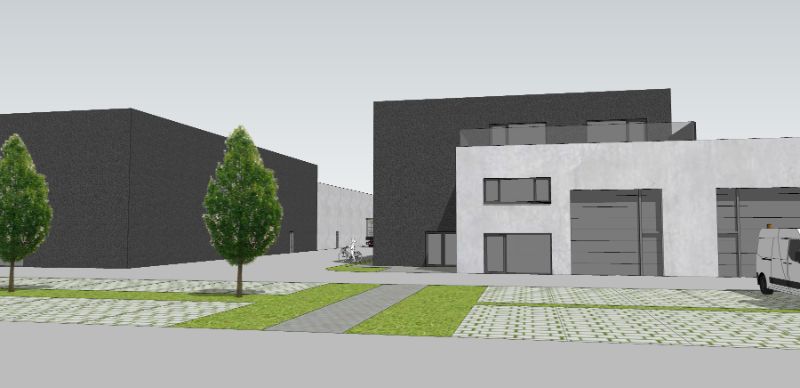 Modern nieuwbouw magazijn met kantoorruimte in Gent foto 13