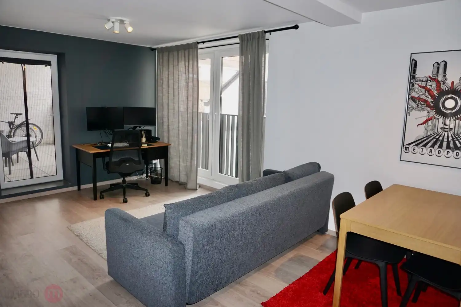 Recent appartement met terras en 1 slaapkamer te huur in hartje Leuven foto 4