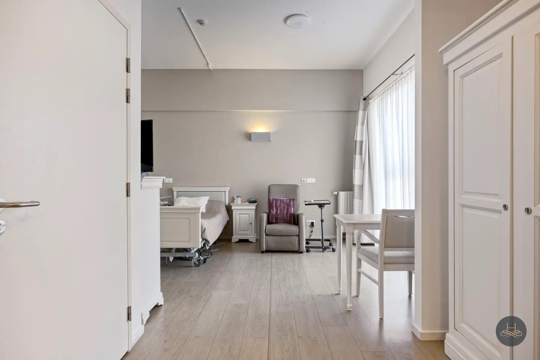 Comfortabele serviceflat in Residentie Azalées (Evere) foto 11