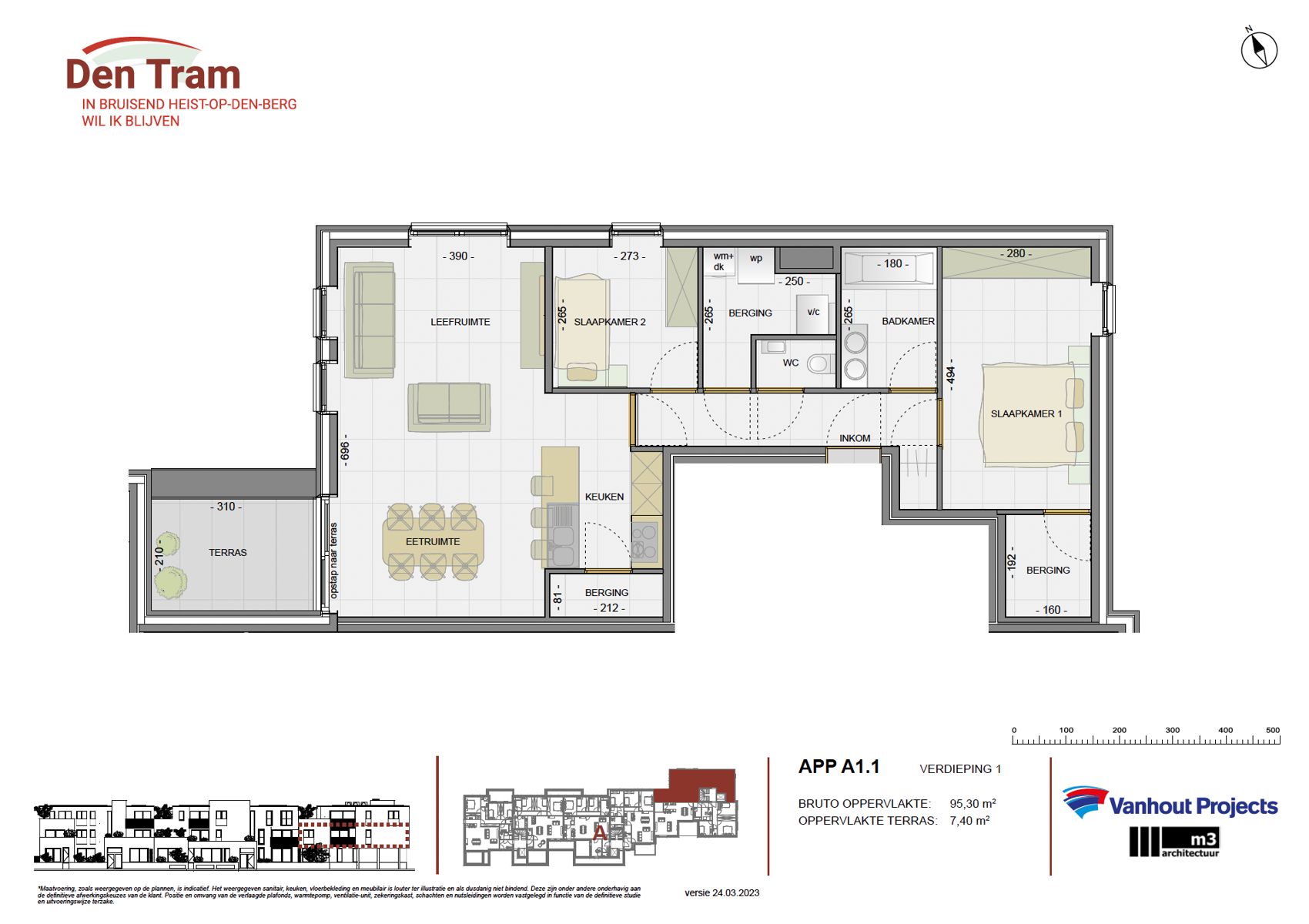 LAATSTE nieuwbouwapp met 2 slpk en terras op TOPLOCATIE! foto 14