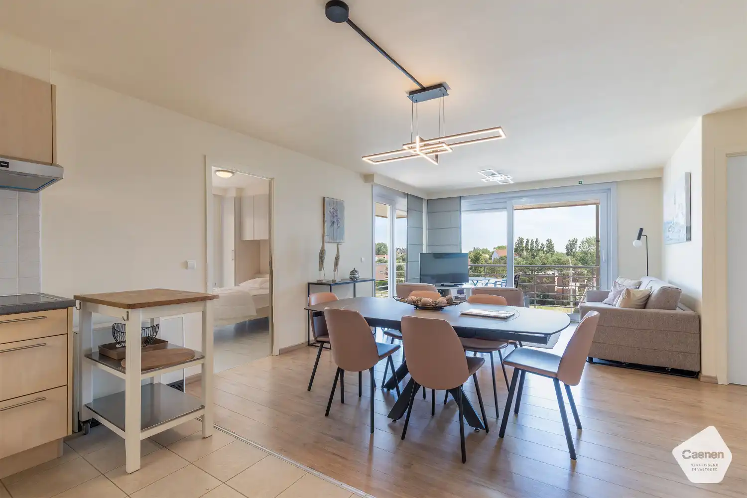 Fantastisch onderhouden hoekappartement met 2 slaapkamers foto {{pictureIndex}}