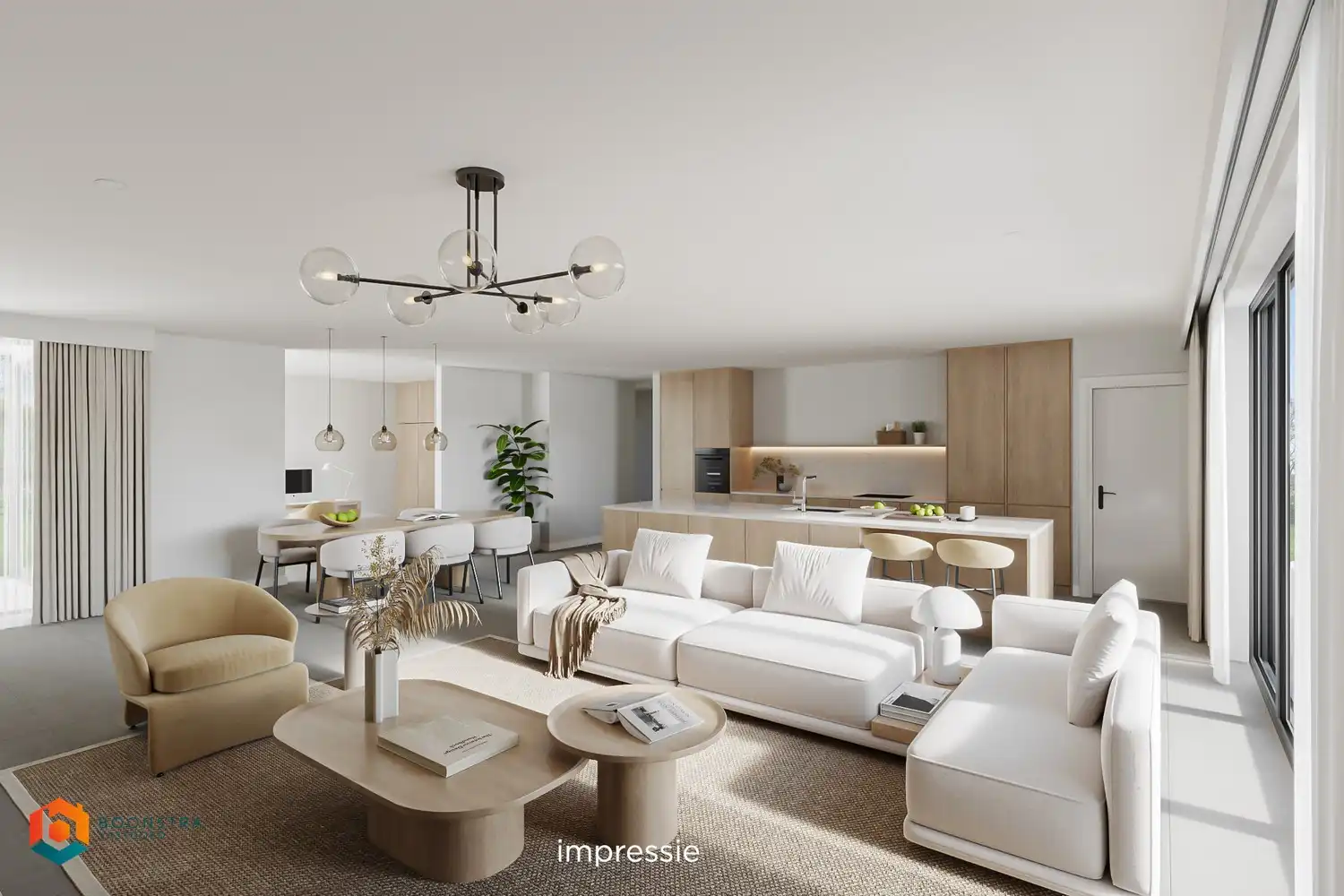 BEN nieuwbouw met 4 slpkrs op 671 m² foto 3