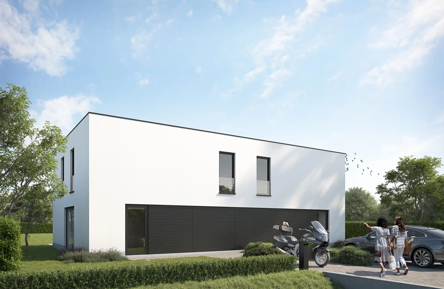 Moderne woningen in Drongen foto {{pictureIndex}}