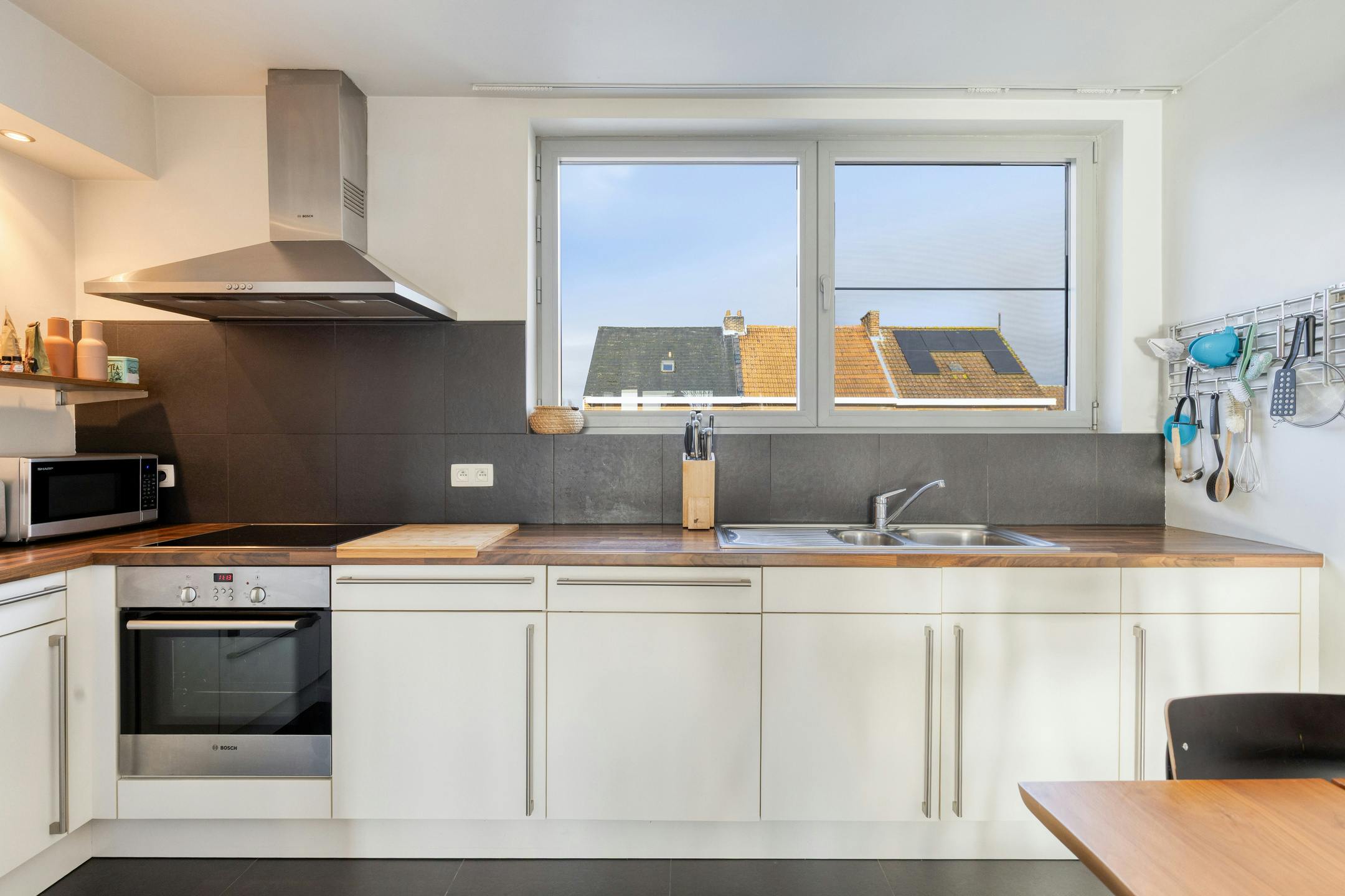 Gezellige duplex in het centrum van Grimbergen, met prachtig uitzicht, groot terras en parking! foto 8