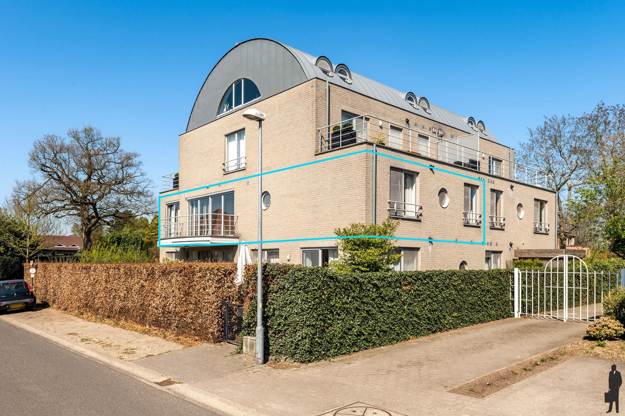 Lichtrijk appartement in groene omgeving te Hoogstraten foto {{pictureIndex}}
