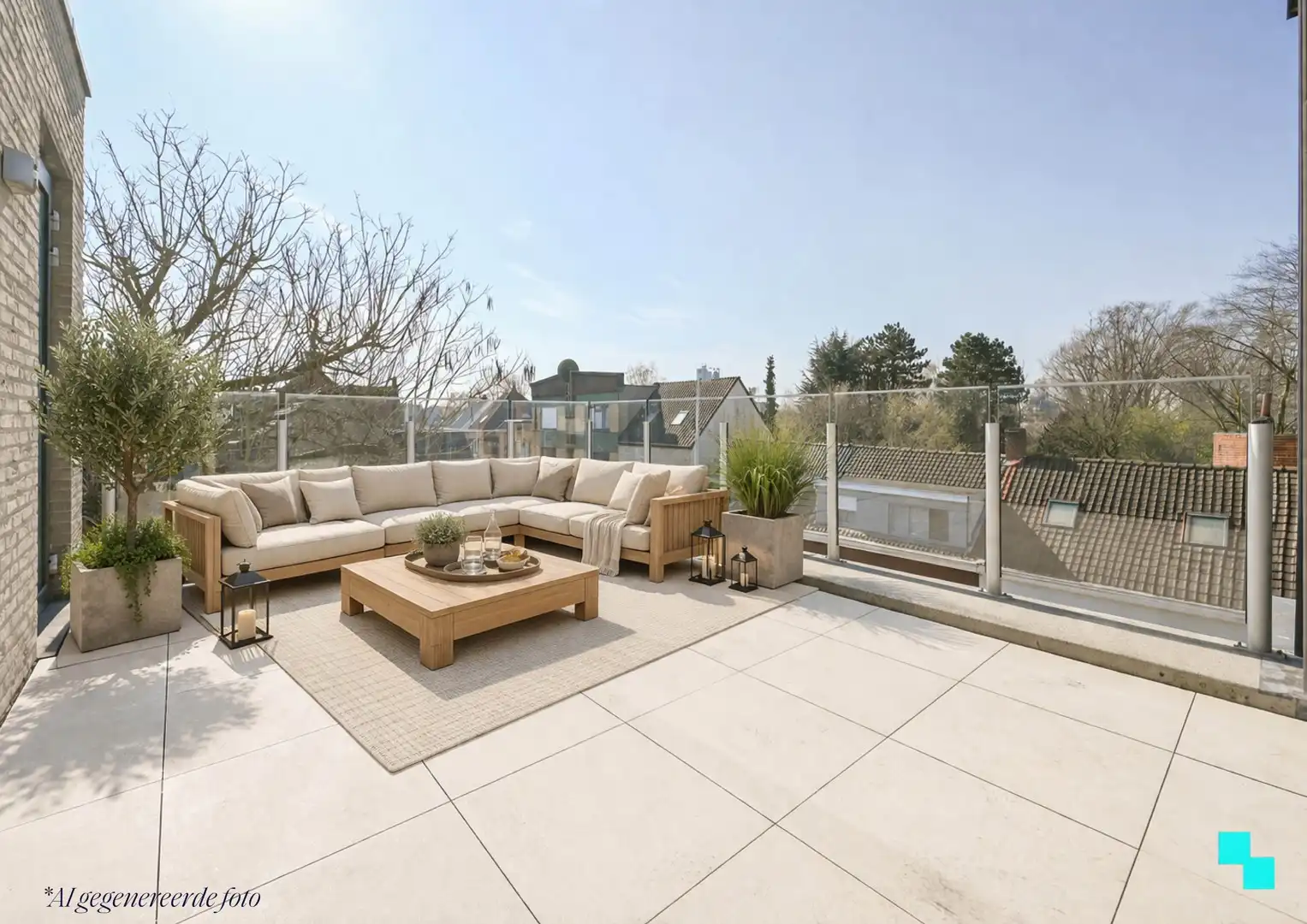 Energiezuinig penthouse met zonneterras te Izegem foto 11