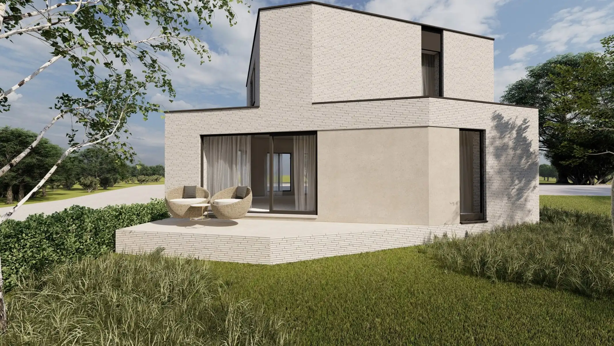 Hoekwoning met vier slaapkamers, garage en tuin te Oordegem foto 3