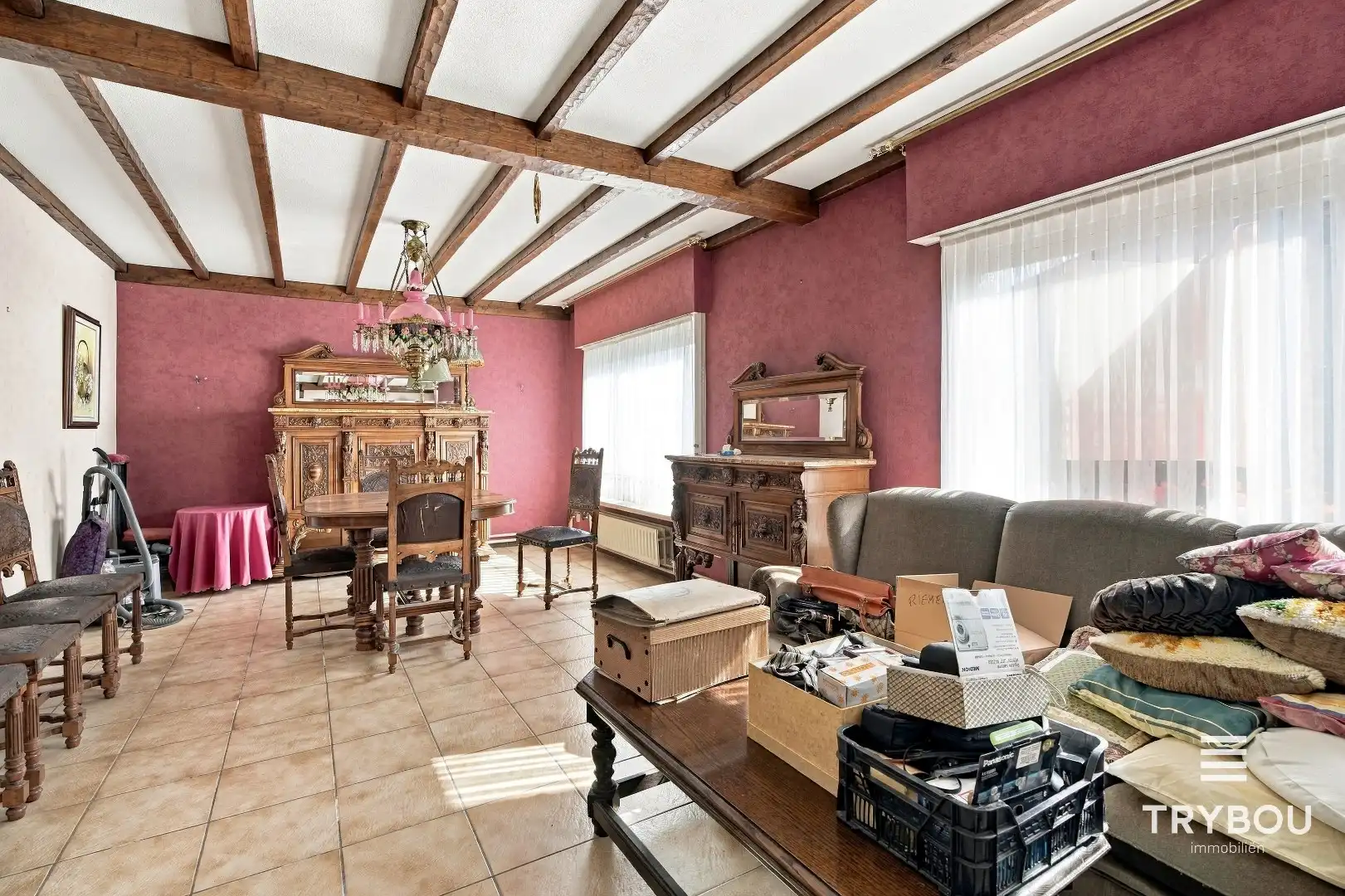 Landelijk gelegen woning met opslagplaats op 3687m² in Merkem! foto 8