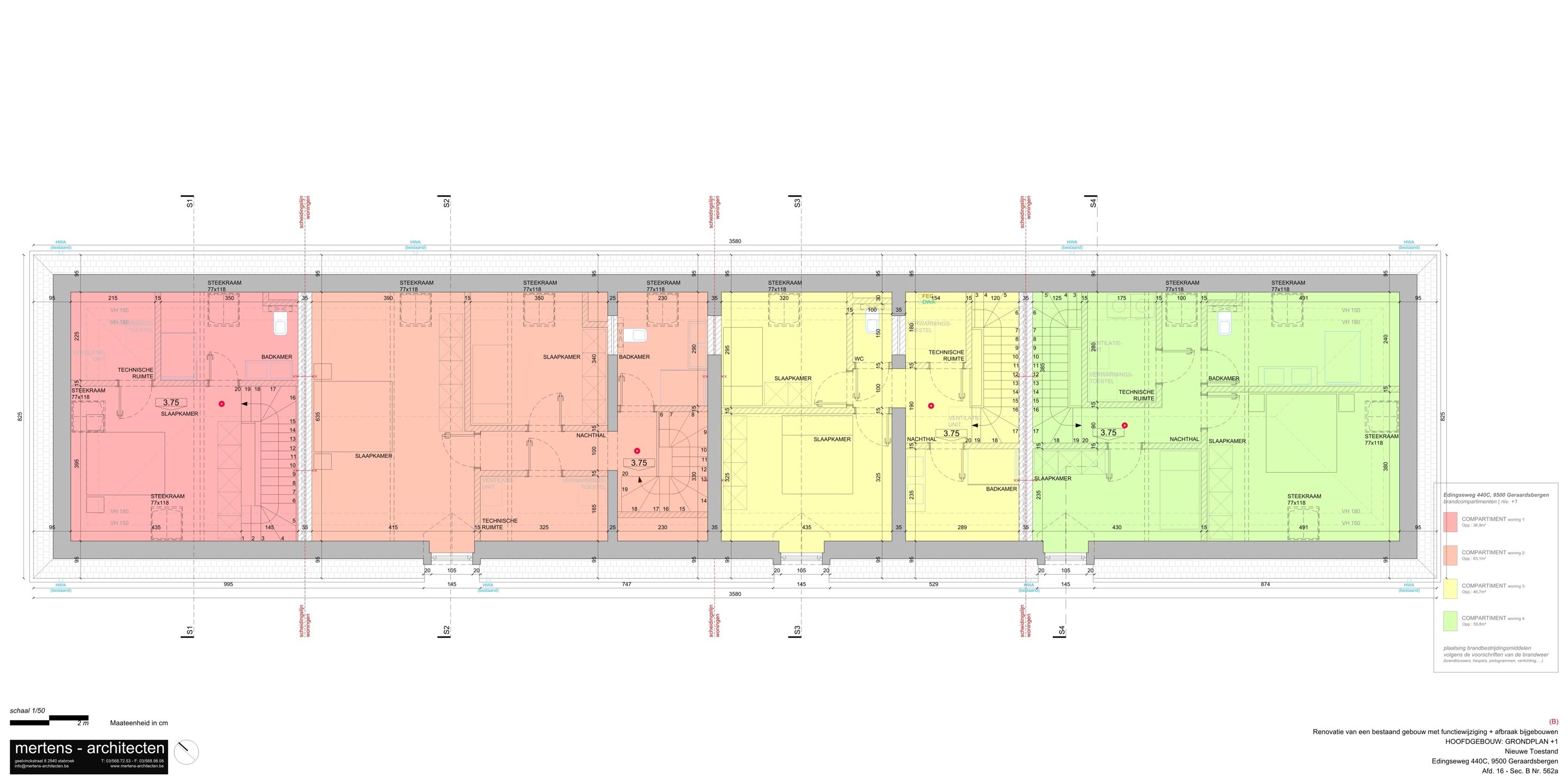 Vergund renovatieproject 4 woonentiteiten (kasteeldomein) foto 4