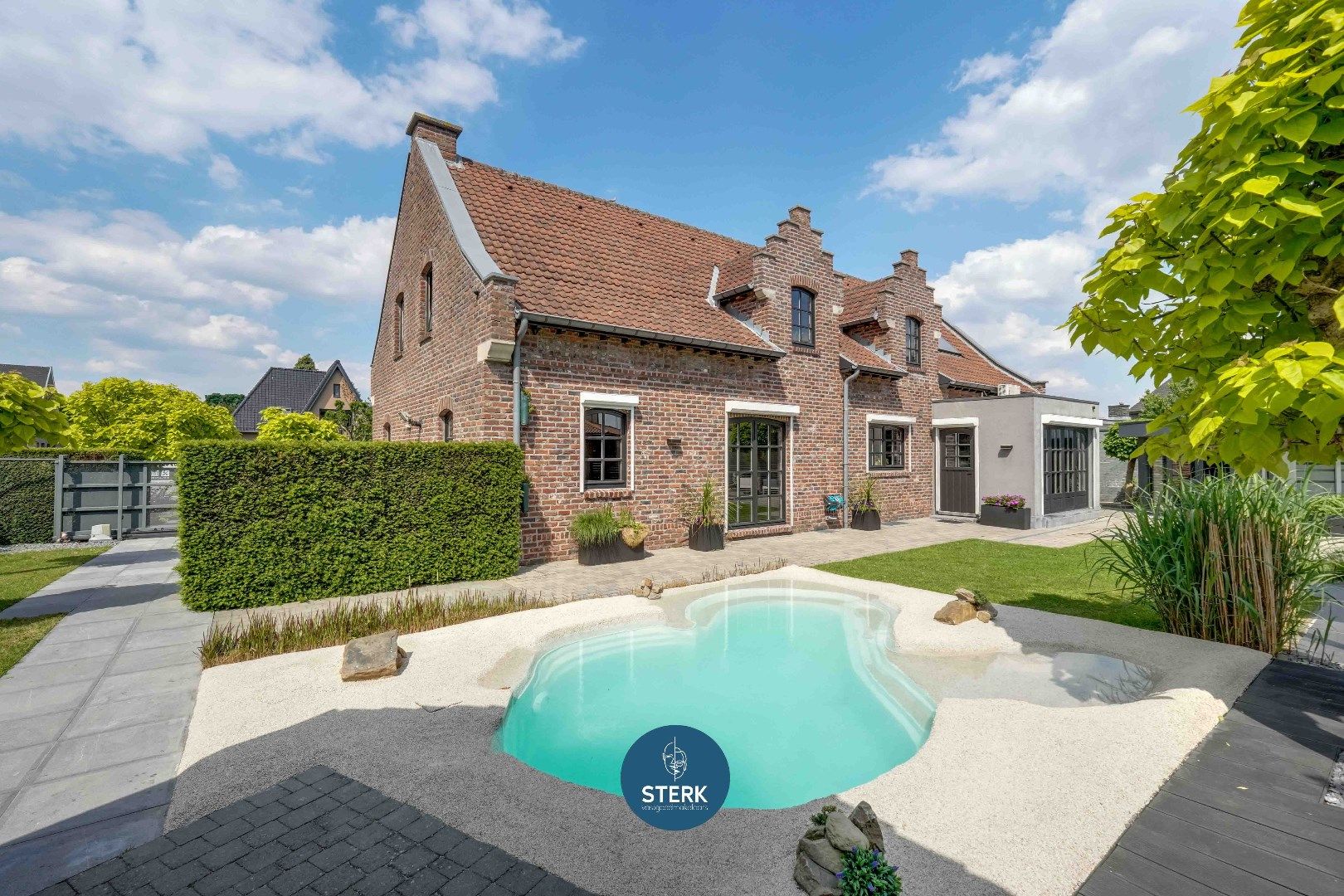 STIJLVOLLE VILLA MET HOOG WOONCOMFORT EN UITZONDERLIJKE TUIN TE REKEM !  foto 3