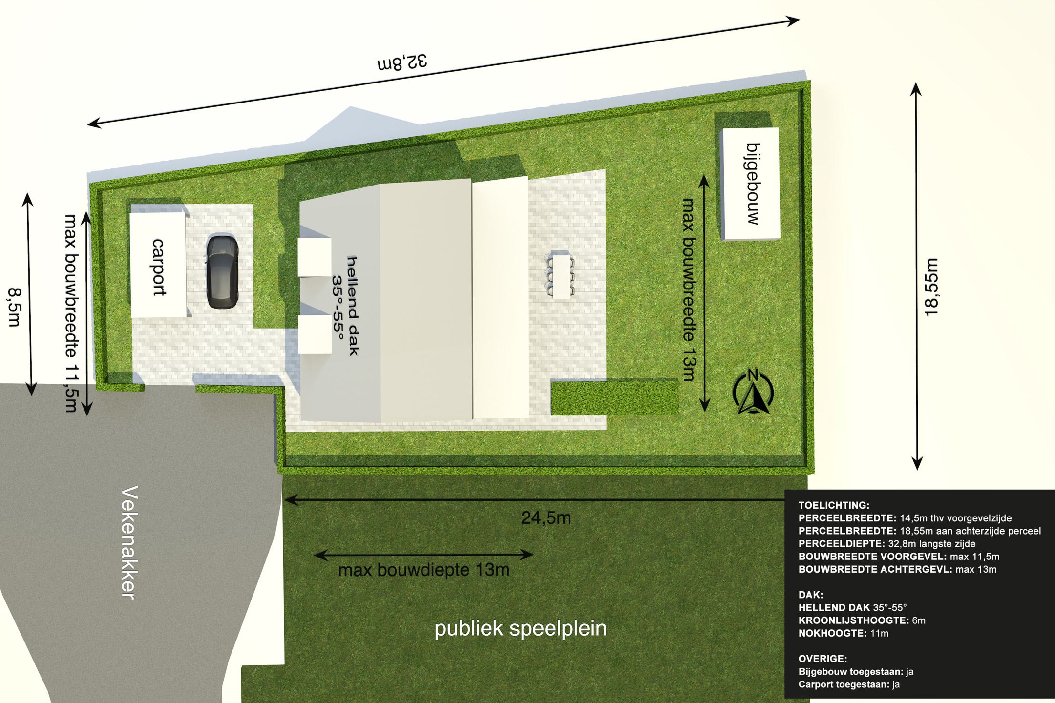 Bouwgrond in Minderhout, Rustige ligging in leuke straat. foto 4