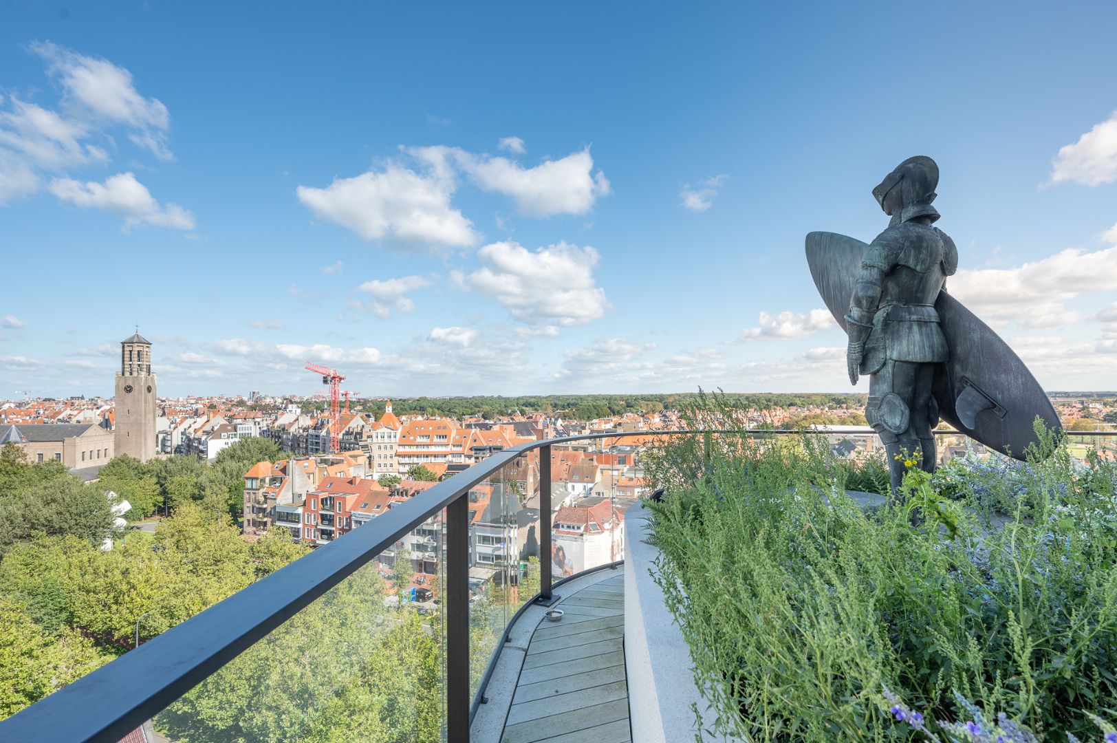 Adembenemend hoekappartement met panoramisch uitzicht over Knokke-Heist foto 1