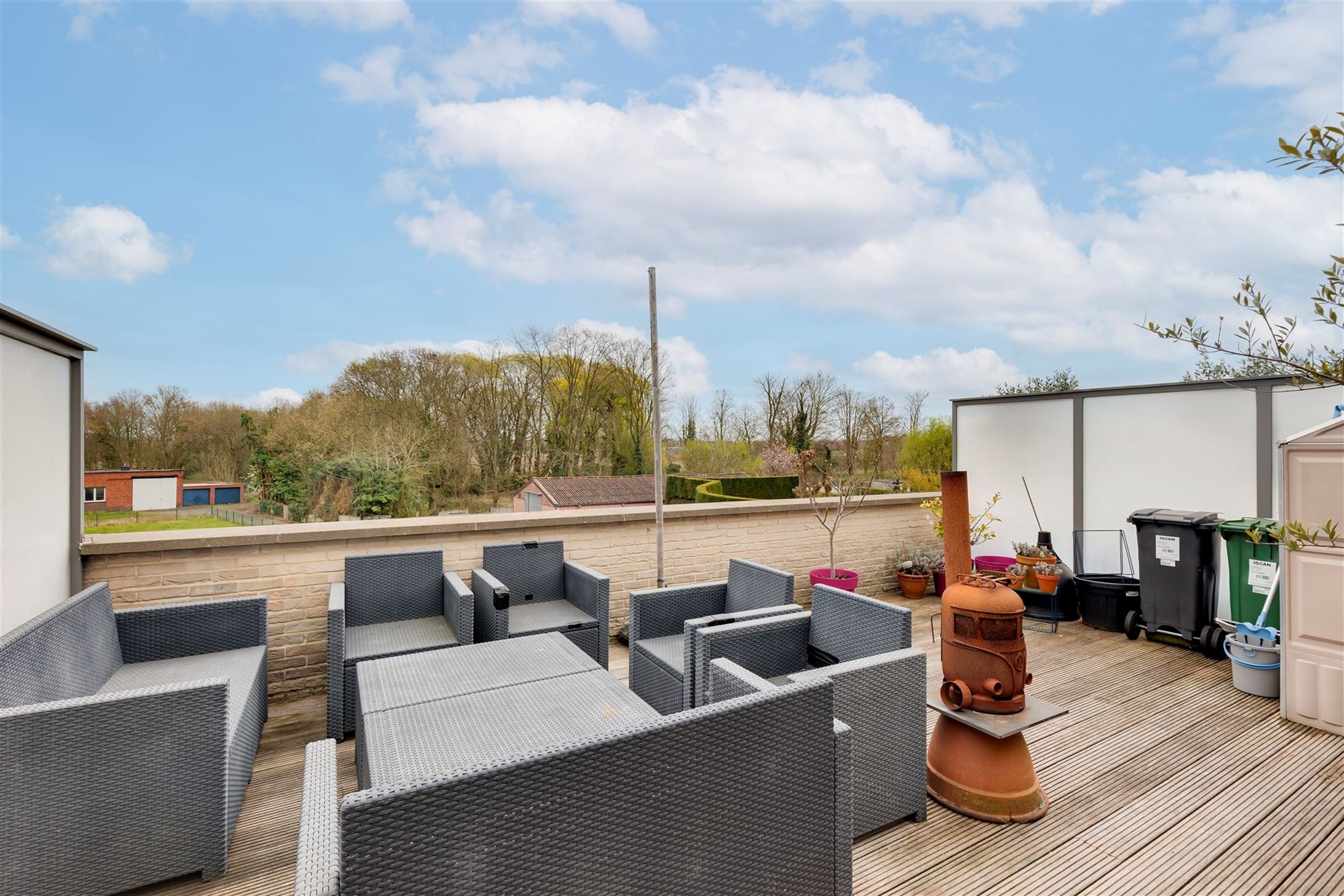 Duplex appartement met 3 slpk, terras 35m² en P foto 3
