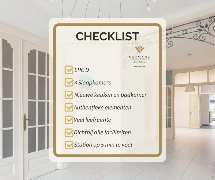 Ruime gezinswoning dichtbij het station foto 2