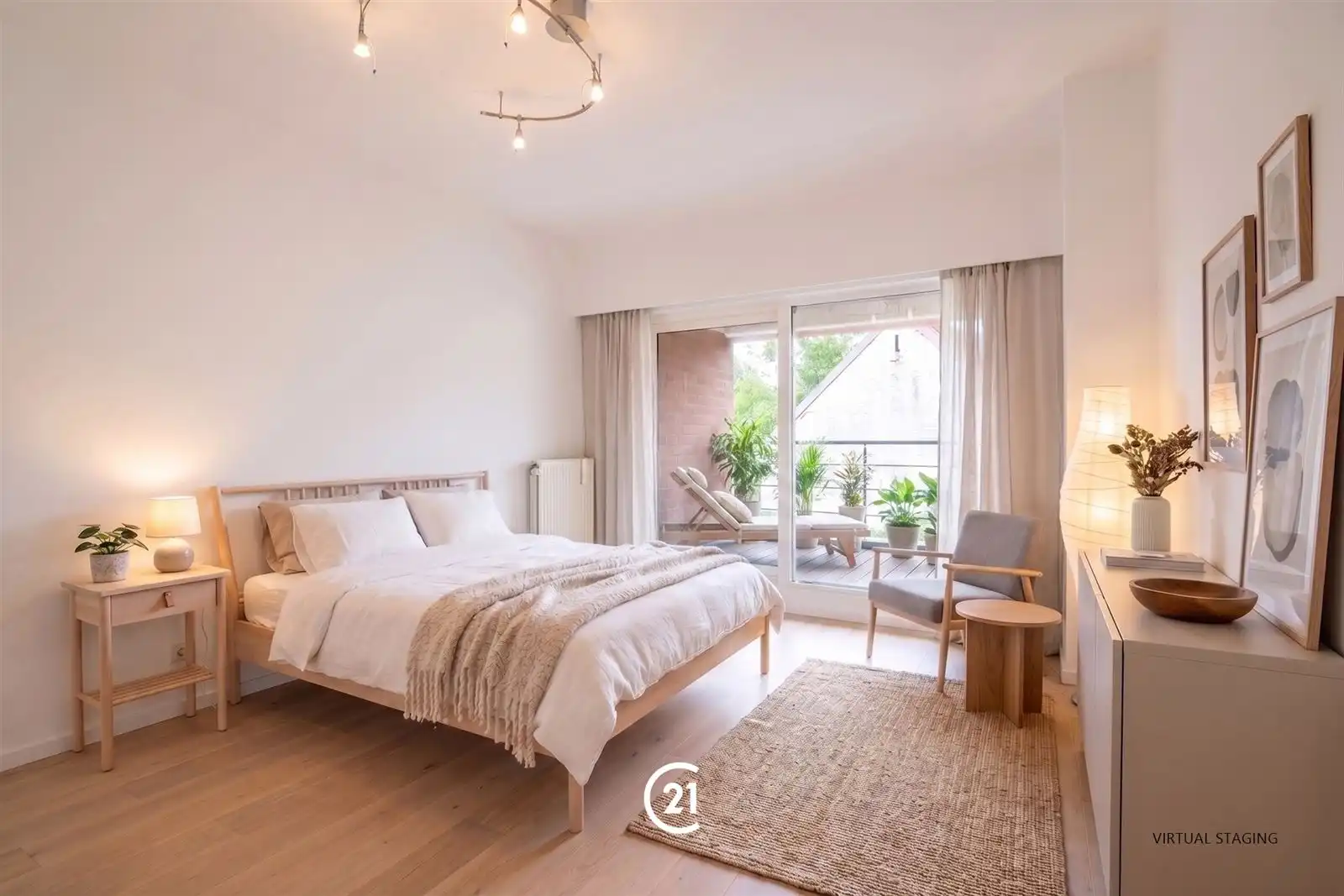 Lichtrijk appartement met 2 terrassen in het centrum van Grimbergen foto 9