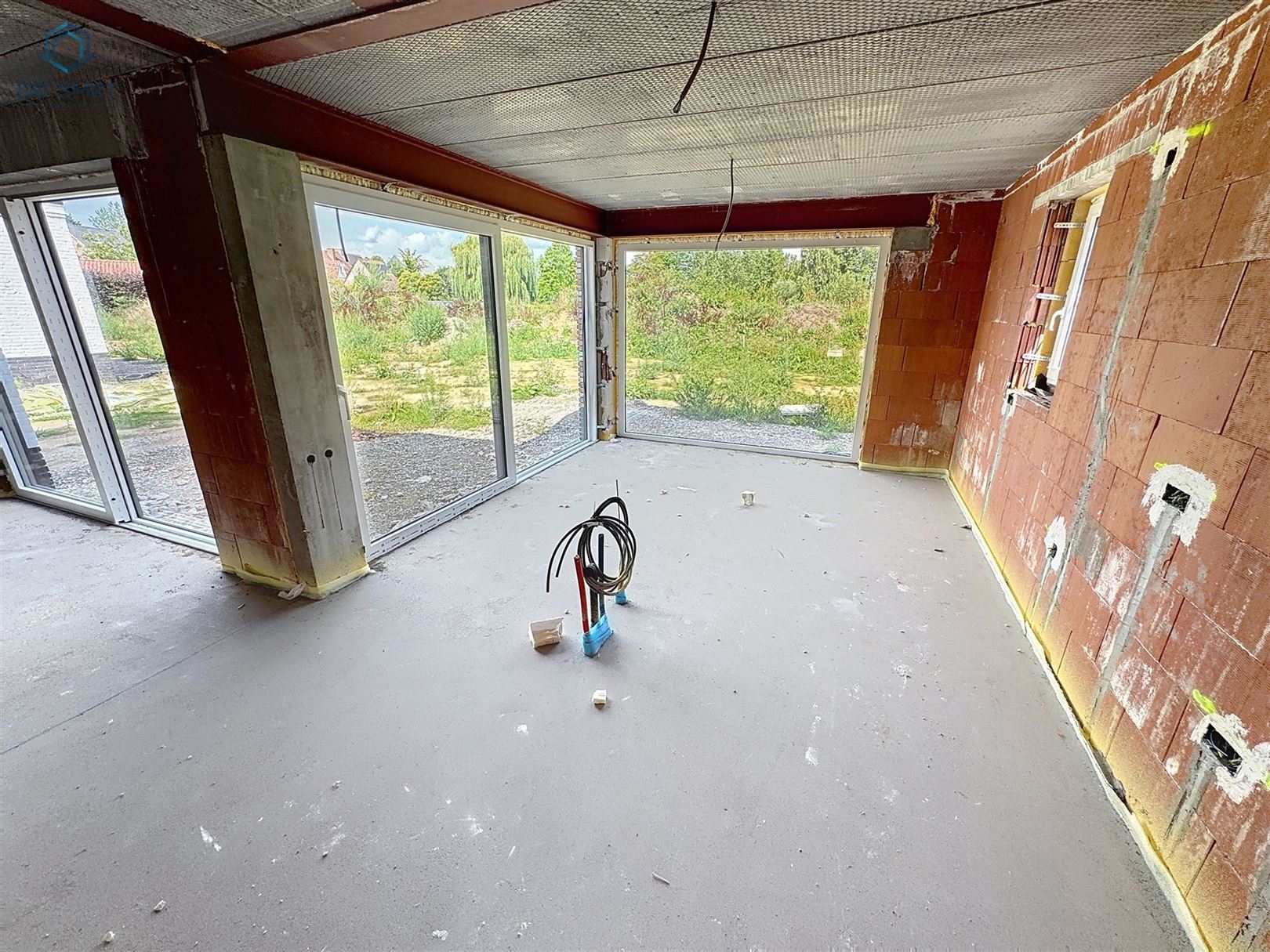 NIEUWBOUW OPEN BEBOUWING MET 3 SLP EN TUIN TE DEFTINGE foto 5