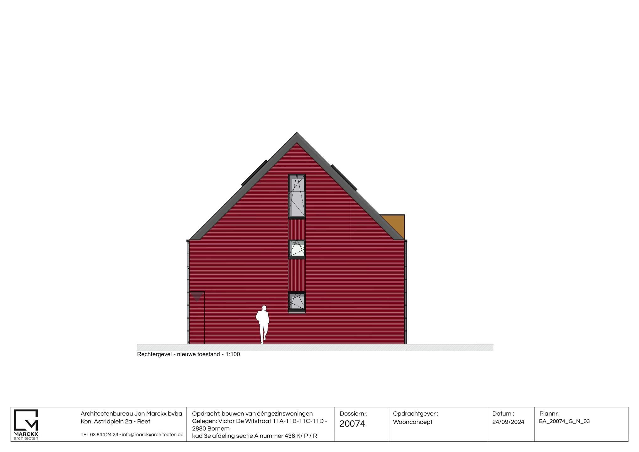 Casco woning in nieuwbouwproject te Hingene, Bornem foto 3