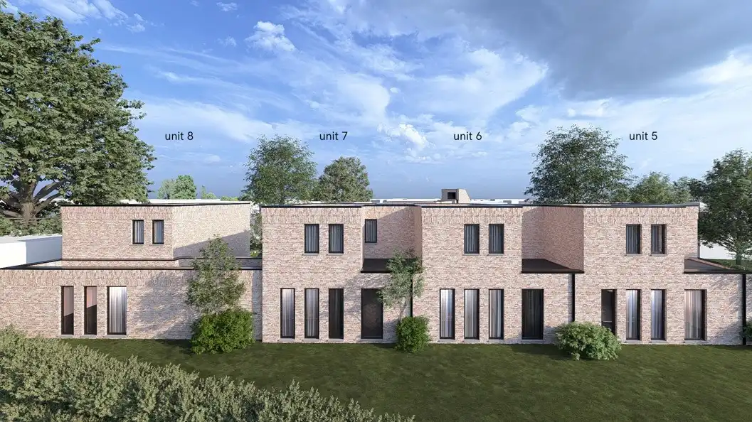 Moderne, Bijna Energie Neutrale stadswoning met private tuin in het centrum van Stokkem! foto 3