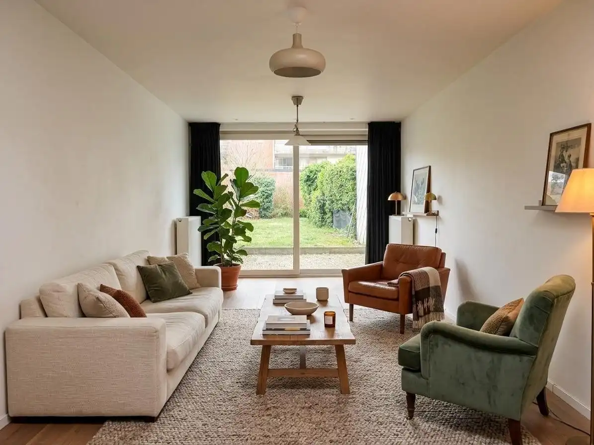 LEUKE RIJWONING MET 3 SLPKS EN TUIN NABIJ R8 foto 2