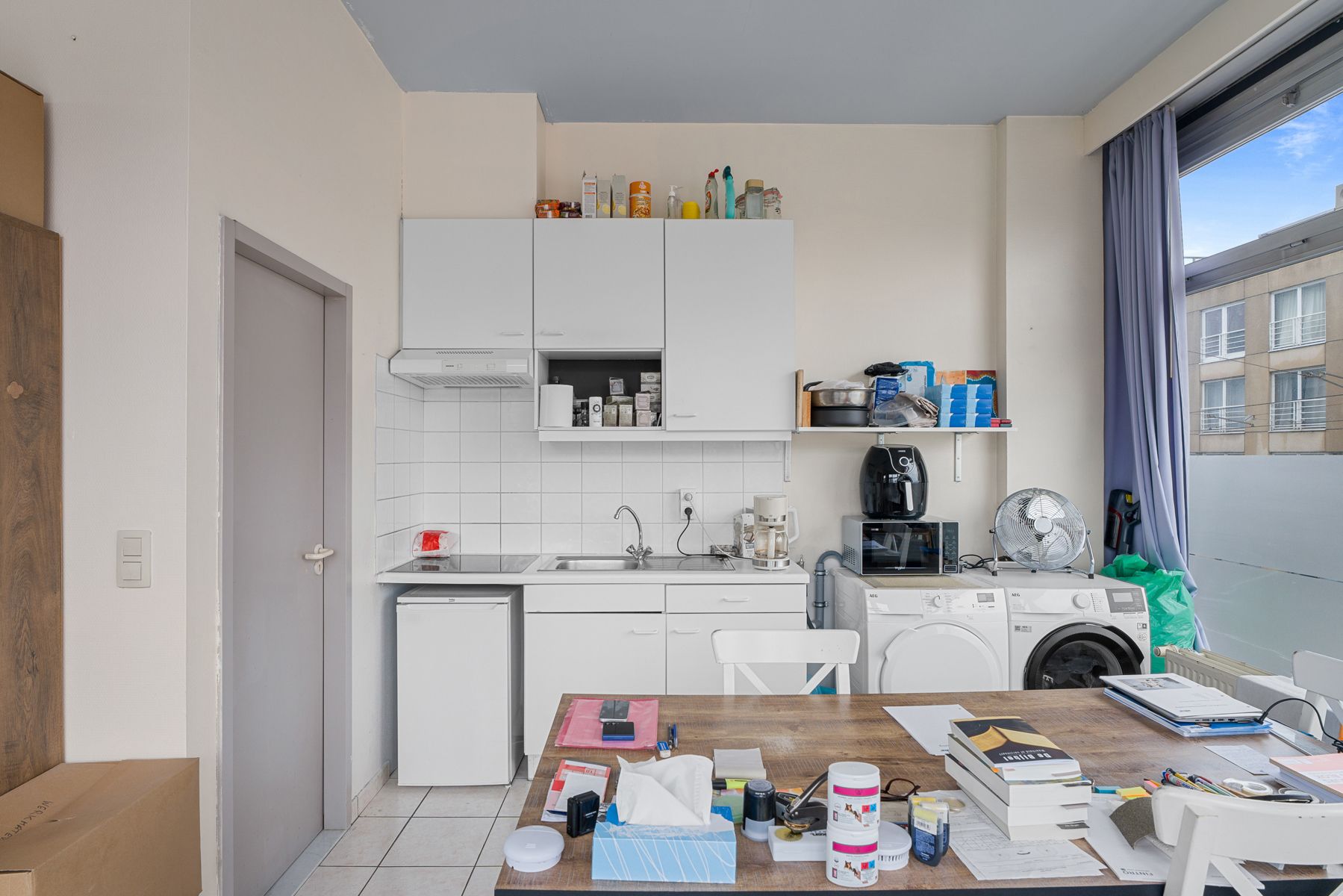 Hoekstudio met panoramisch zicht op de Coupure foto 4