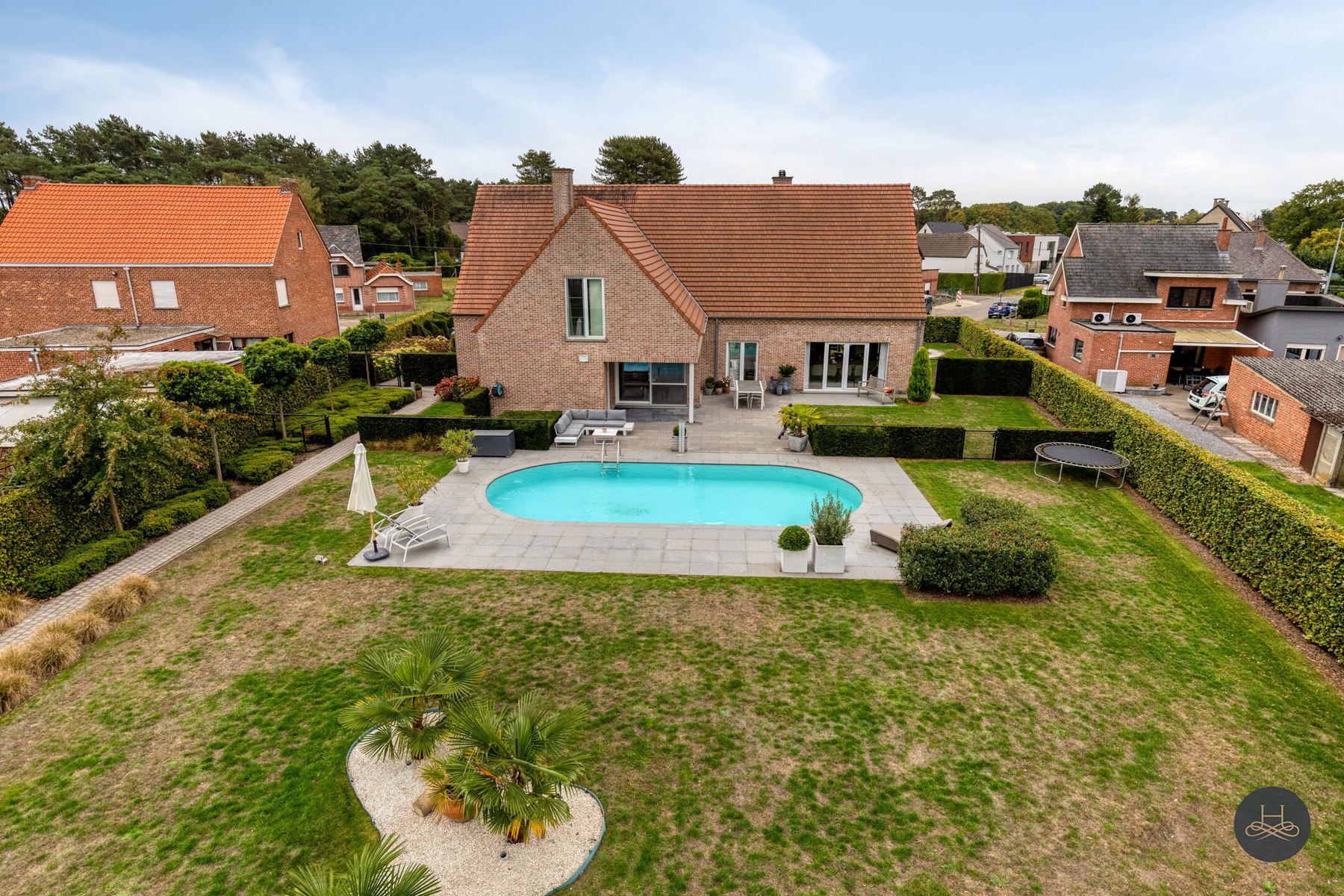 Imposante villa met zwembad in Tremelo foto 55
