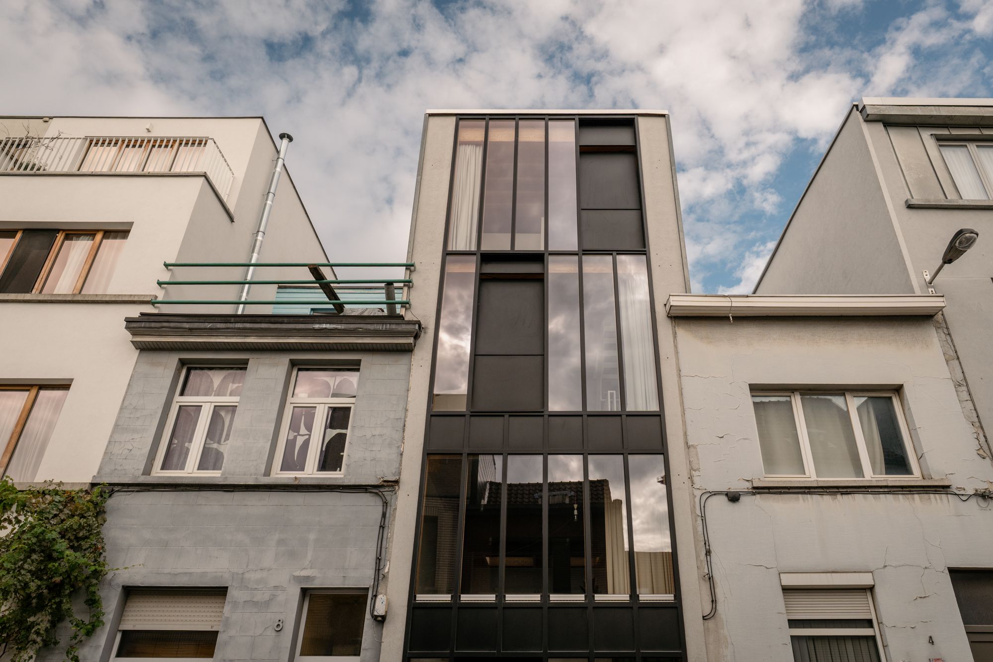 Glass loft-style house uit 2012 in een al even vernieuwde wijk, Damtwerpen foto 25