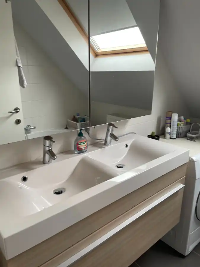 Ruim twee slaapkamer DUPLEX-APPARTEMENT met terras & gelijkvloerse garage foto 13