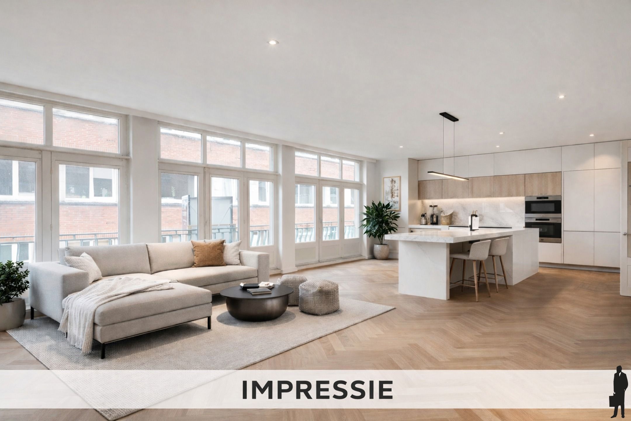 Ruim te renoveren appartement (152 m²) met uitzonderlijk potentieel foto 2
