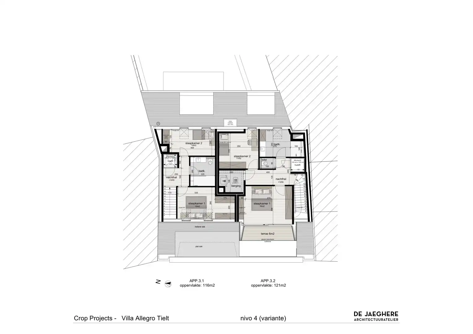 Nieuwbouw duplex appartement in residentie 'Villa Allegro' in het hartje van Tielt! foto 17