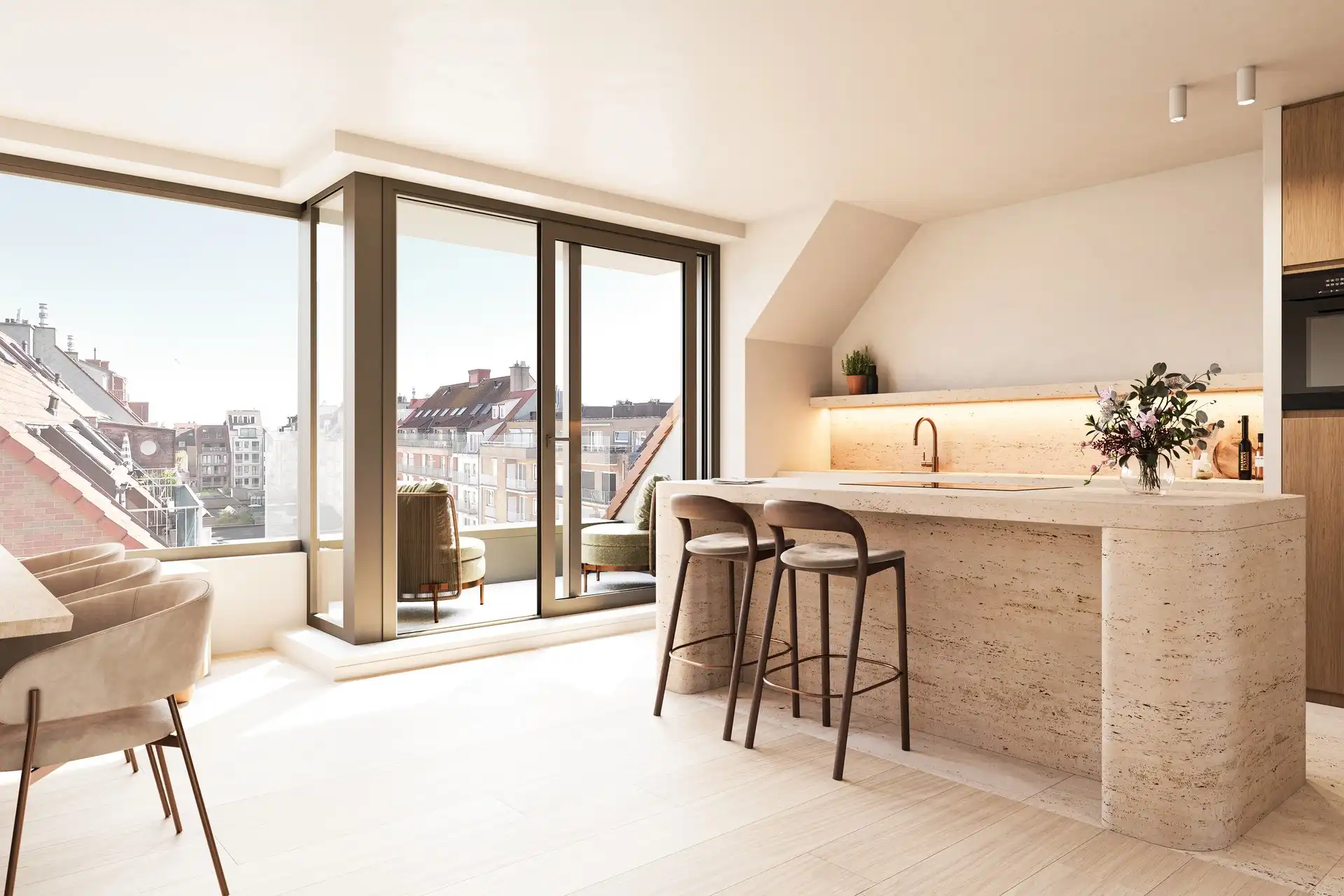 Residentie Grassi – nieuwbouwappartementen in Knokke foto 8