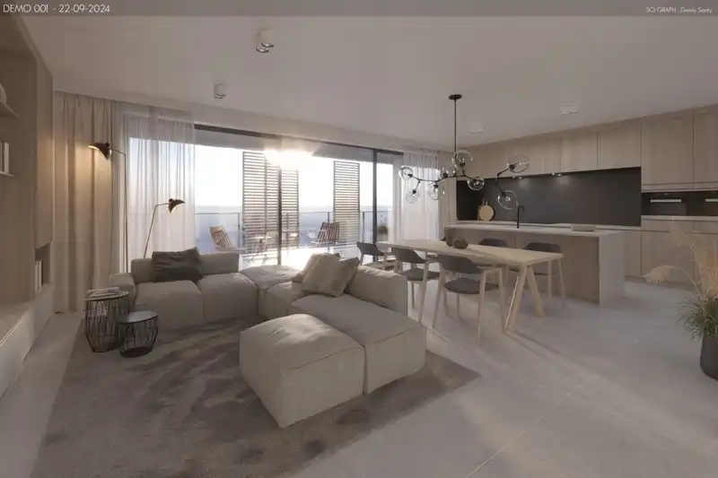 OPTIE - MOGELIJKHEID AANKOOP NIEUWBOUW à 6% - NIEUWBOUW APPARTEMENT TE KOOP IN WACHTEBEKE foto 5