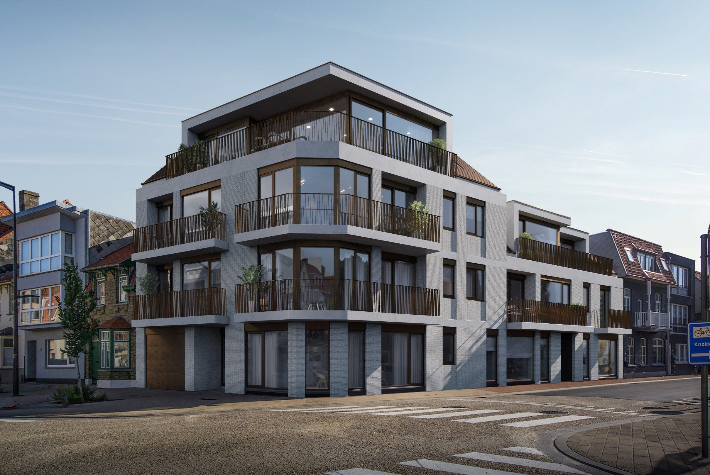 Res "Perlot": Groot duplex appartement met terras en tuin te Knokke-Duinbergen foto 7