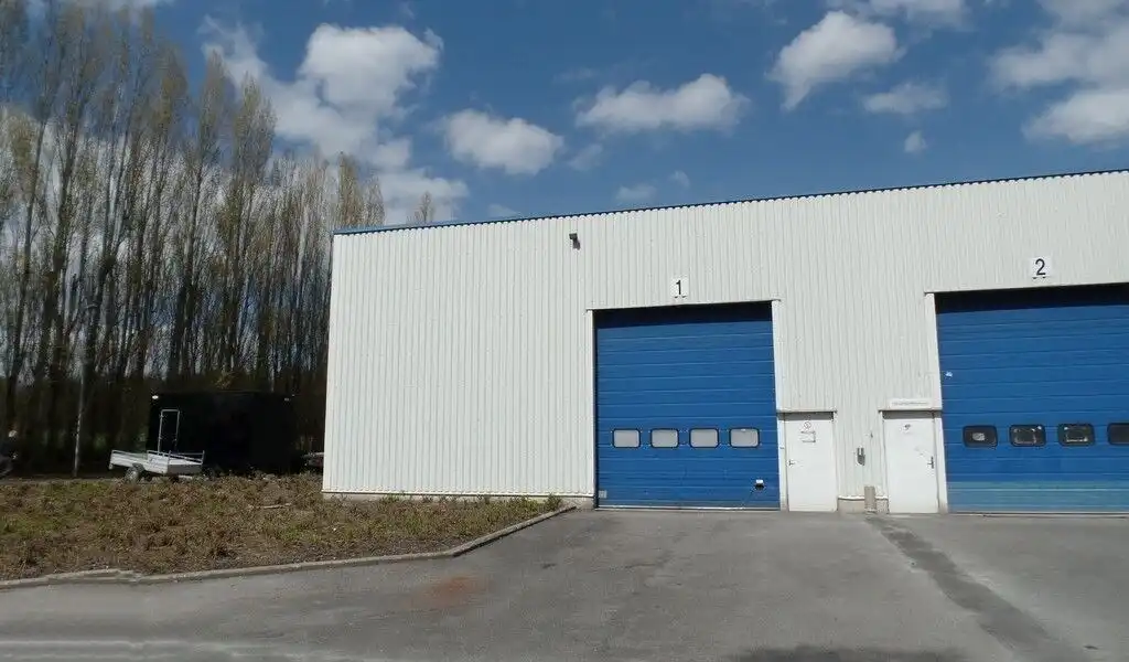 Magazijn met kantoor te huur Prins Boudewijnlaan Kontich foto {{pictureIndex}}