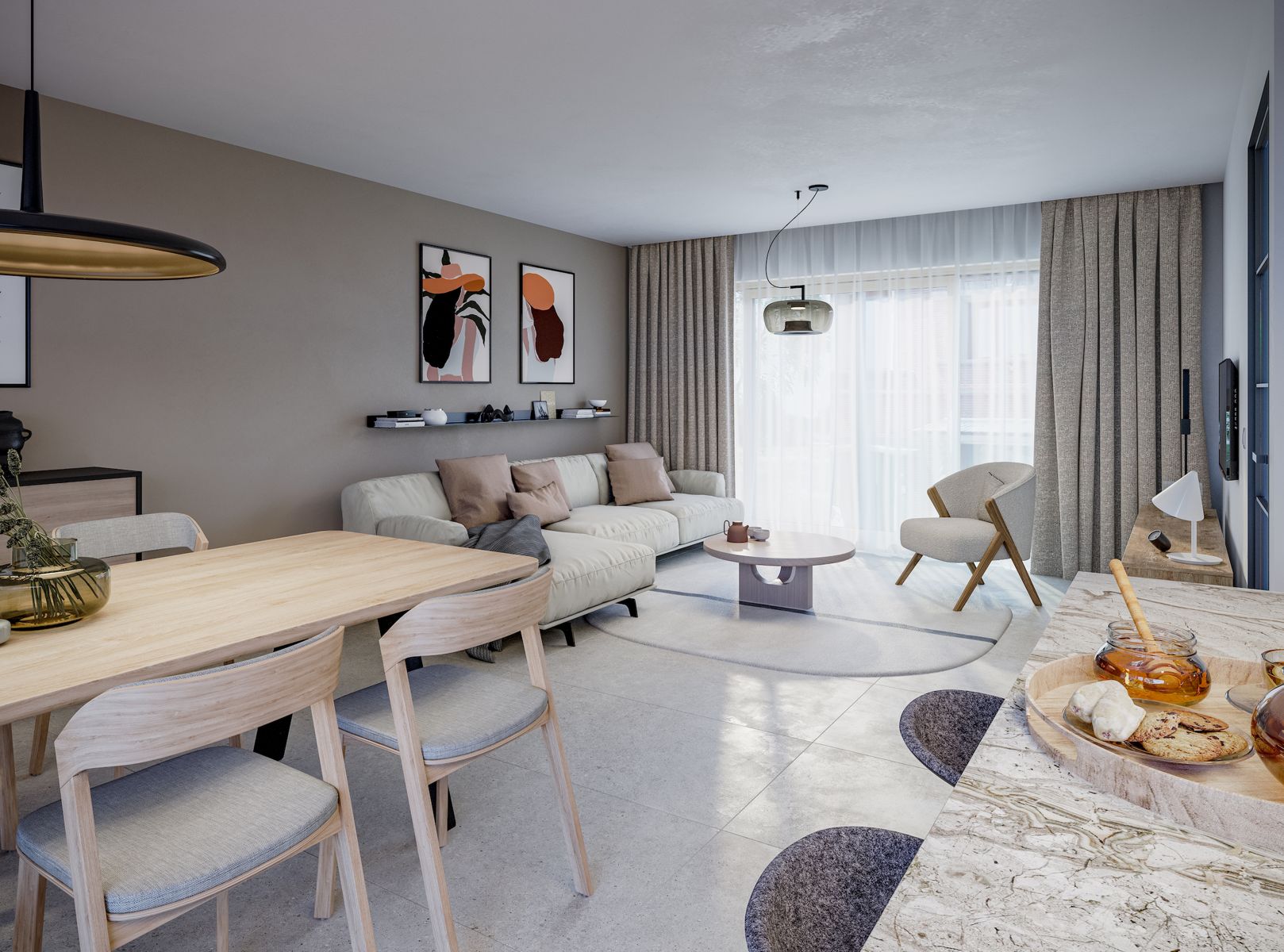 Super gelegen woning met tuin in het landelijke Aaigem foto 4